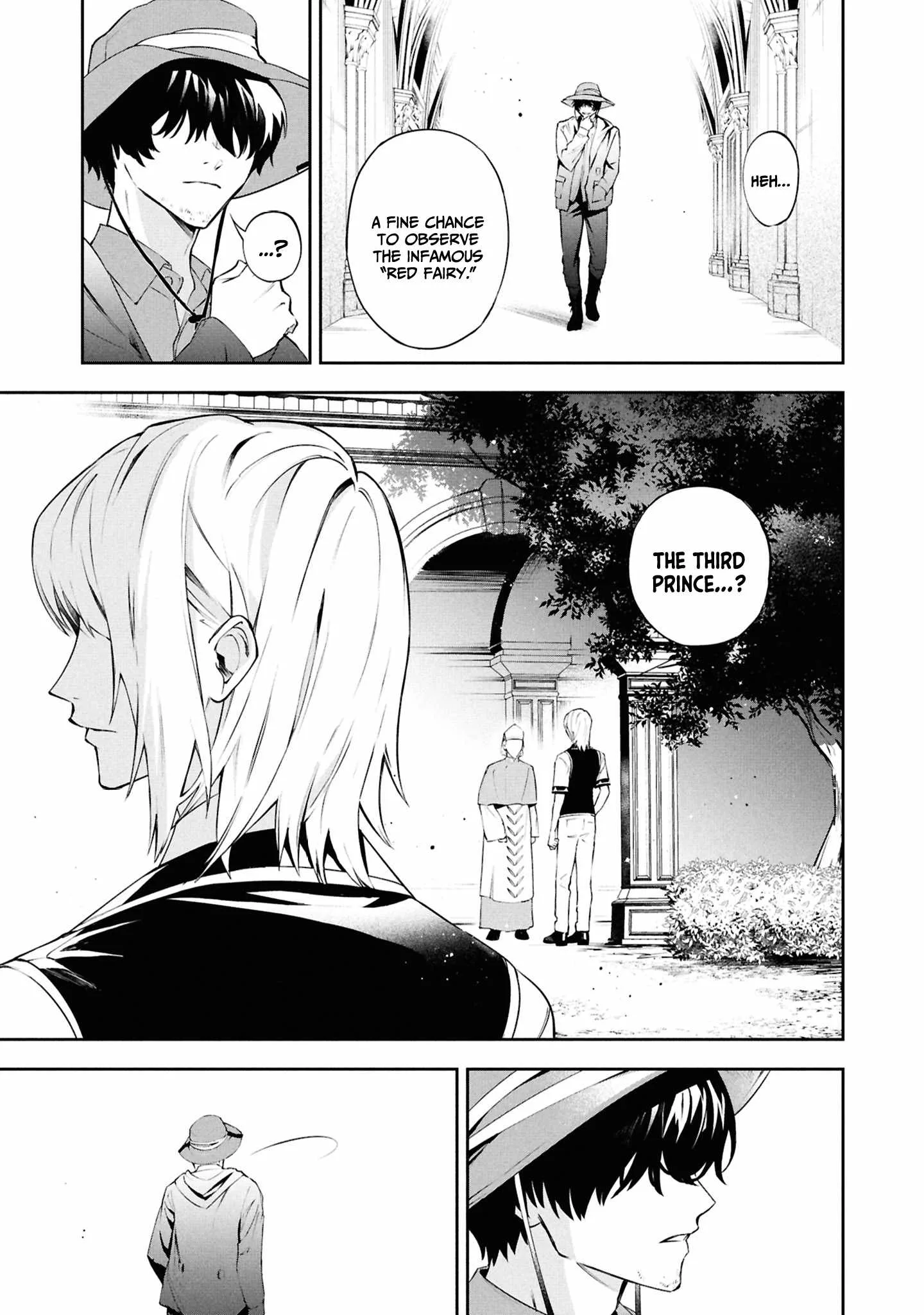 If the villainess and the villain were to meet and fall in love ~It seems the shunned heroine who formed a contract with an unnamed spirit is fighting with the nobleman yet again Chapter 26 page 32