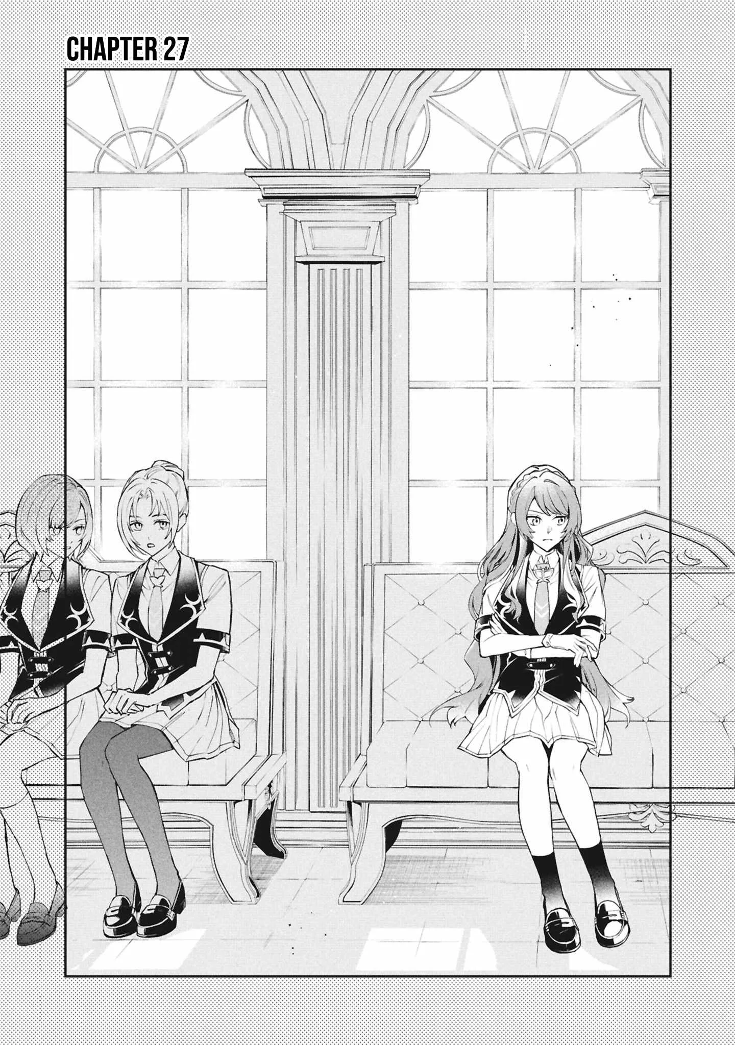 If the villainess and the villain were to meet and fall in love ~It seems the shunned heroine who formed a contract with an unnamed spirit is fighting with the nobleman yet again Chapter 27 page 2