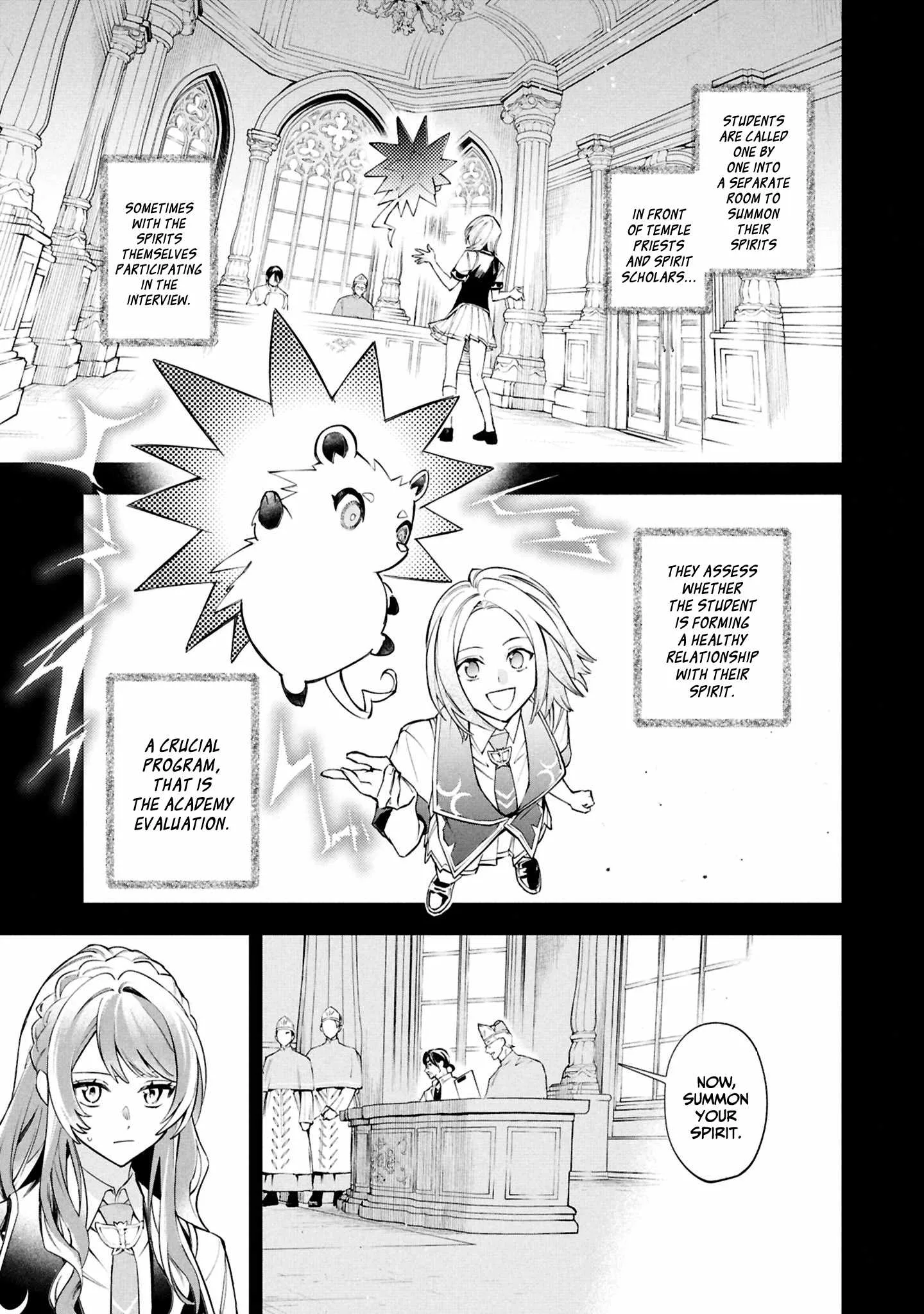 If the villainess and the villain were to meet and fall in love ~It seems the shunned heroine who formed a contract with an unnamed spirit is fighting with the nobleman yet again Chapter 27 page 4