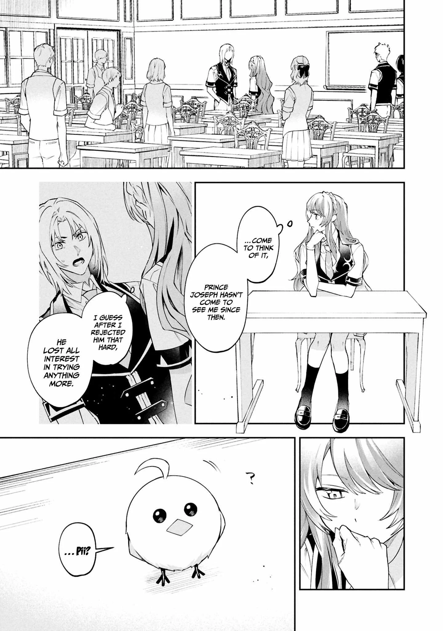 If the villainess and the villain were to meet and fall in love ~It seems the shunned heroine who formed a contract with an unnamed spirit is fighting with the nobleman yet again Chapter 27 page 10