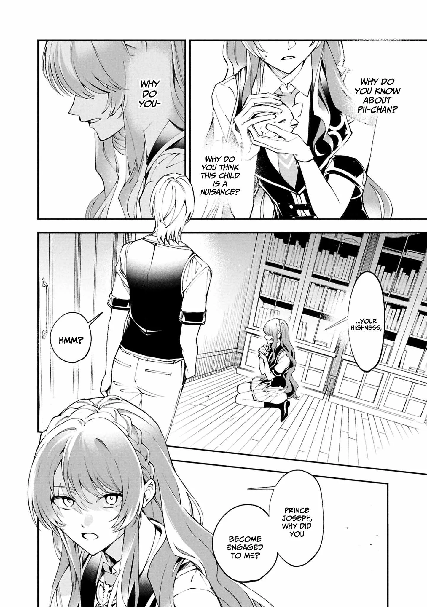 If the villainess and the villain were to meet and fall in love ~It seems the shunned heroine who formed a contract with an unnamed spirit is fighting with the nobleman yet again Chapter 28 page 5