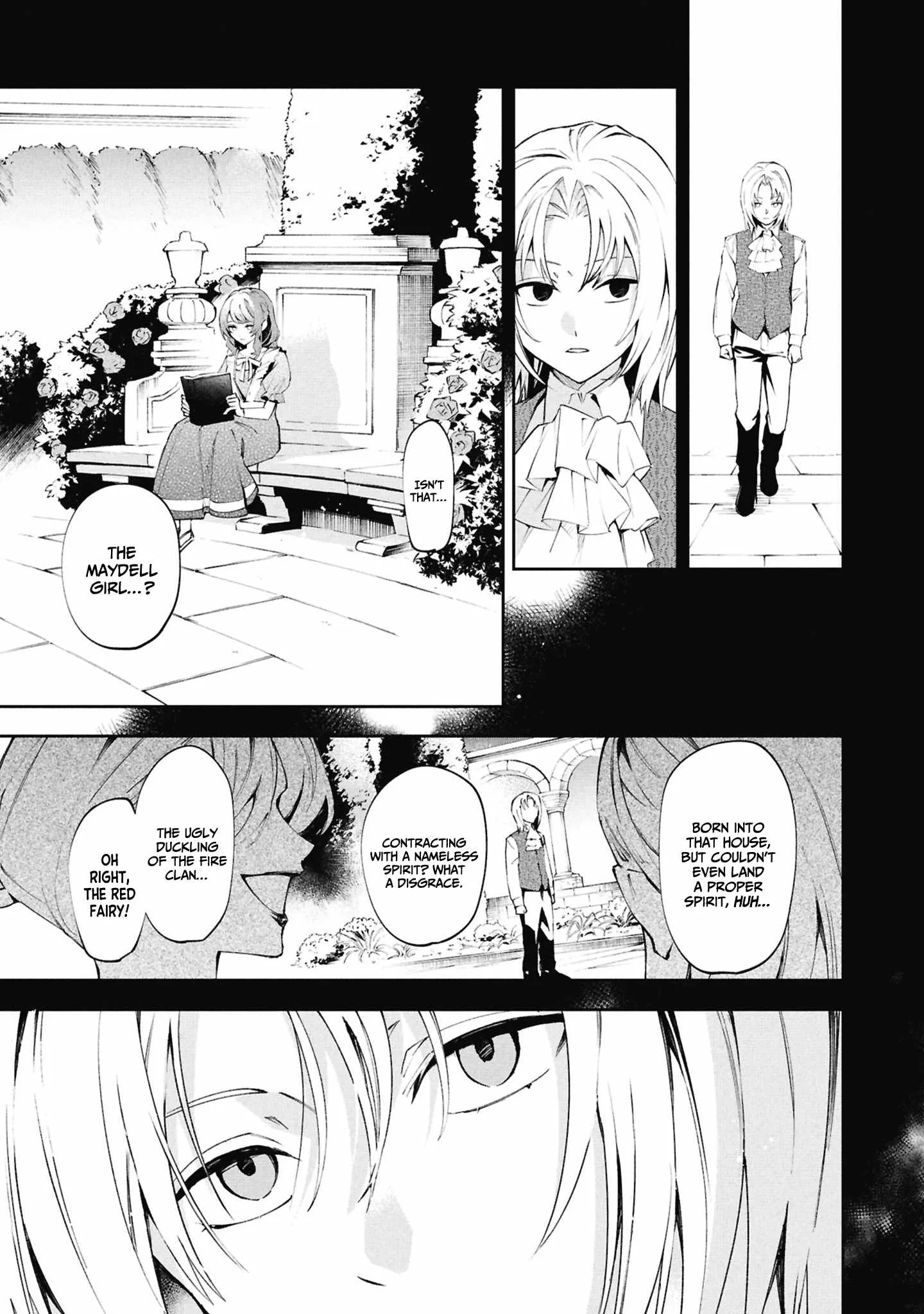 If the villainess and the villain were to meet and fall in love ~It seems the shunned heroine who formed a contract with an unnamed spirit is fighting with the nobleman yet again Chapter 28 page 16