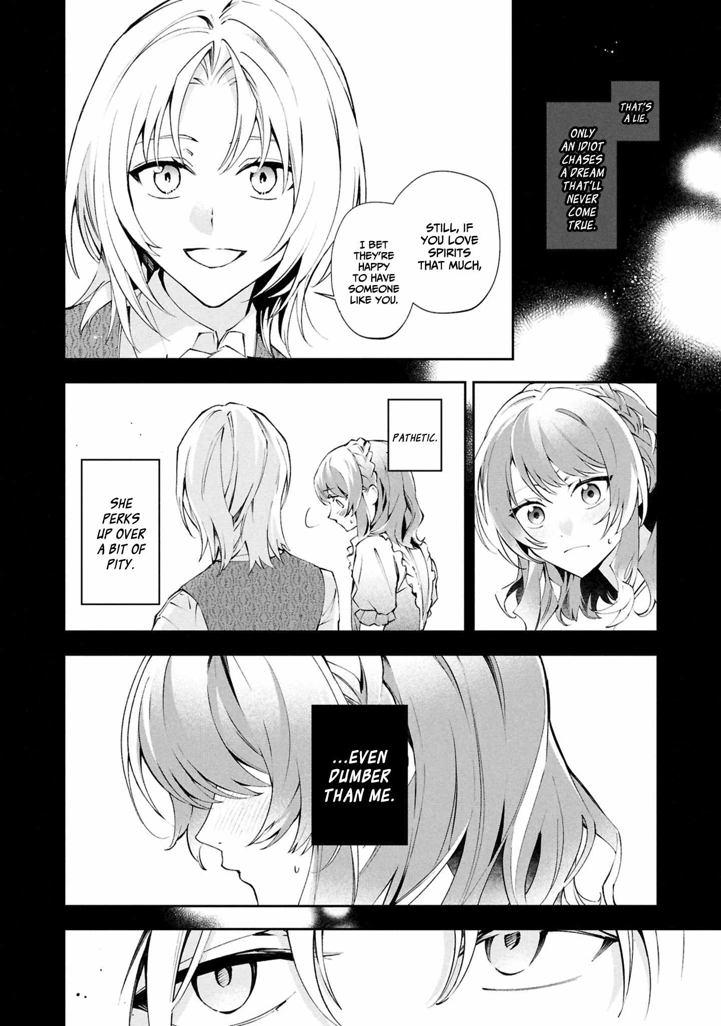 If the villainess and the villain were to meet and fall in love ~It seems the shunned heroine who formed a contract with an unnamed spirit is fighting with the nobleman yet again Chapter 28 page 19