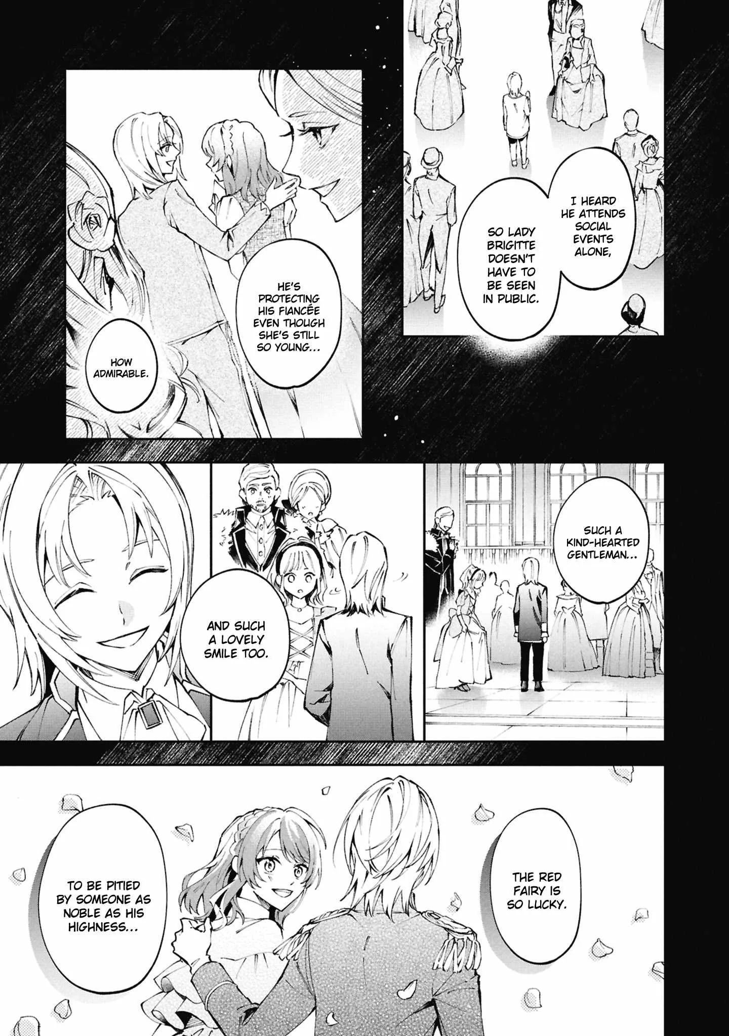 If the villainess and the villain were to meet and fall in love ~It seems the shunned heroine who formed a contract with an unnamed spirit is fighting with the nobleman yet again Chapter 28 page 22