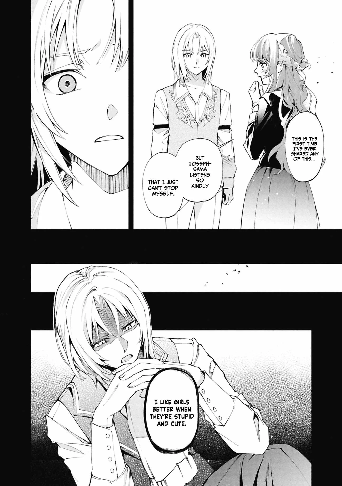 If the villainess and the villain were to meet and fall in love ~It seems the shunned heroine who formed a contract with an unnamed spirit is fighting with the nobleman yet again Chapter 28 page 31