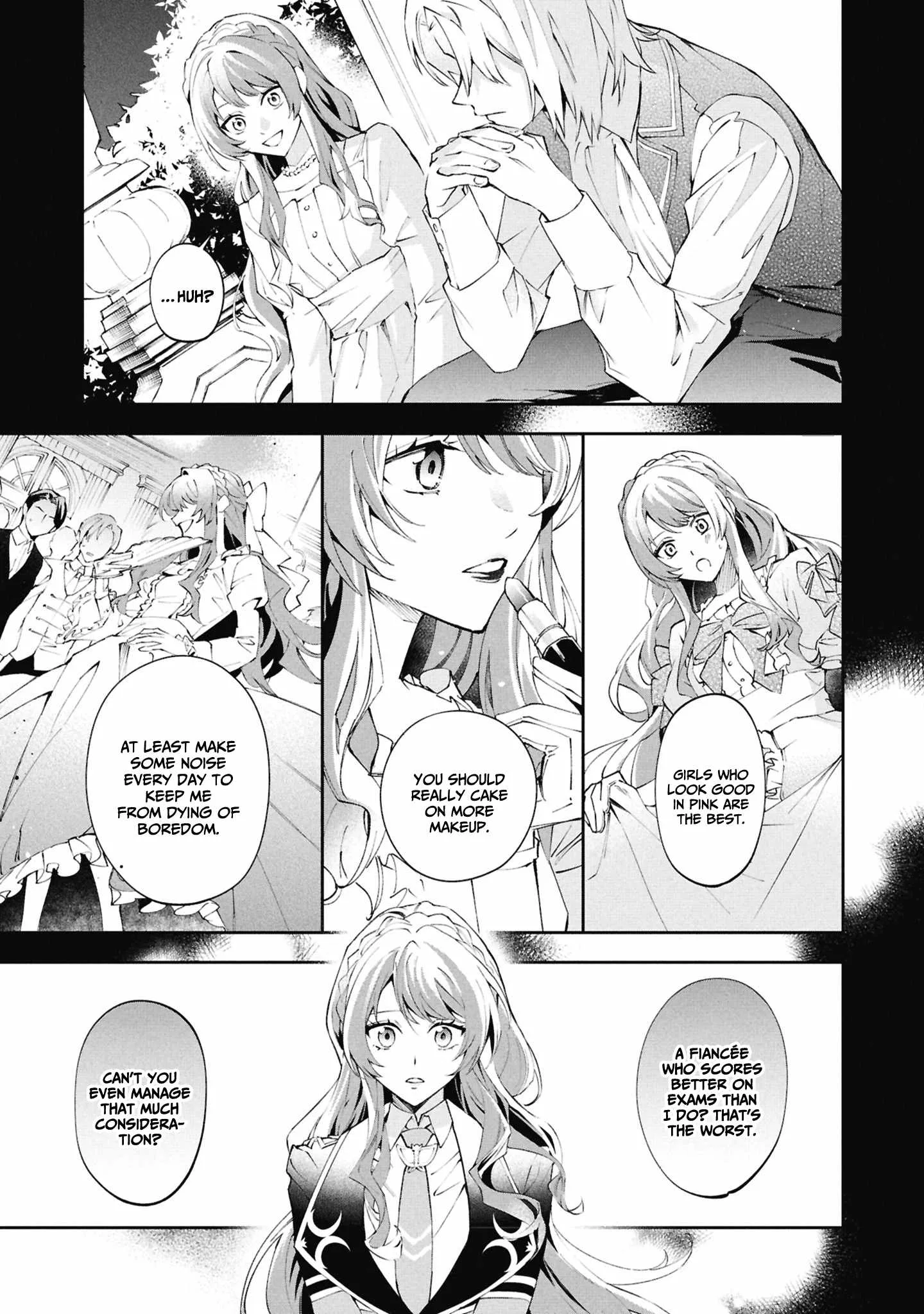 If the villainess and the villain were to meet and fall in love ~It seems the shunned heroine who formed a contract with an unnamed spirit is fighting with the nobleman yet again Chapter 28 page 32