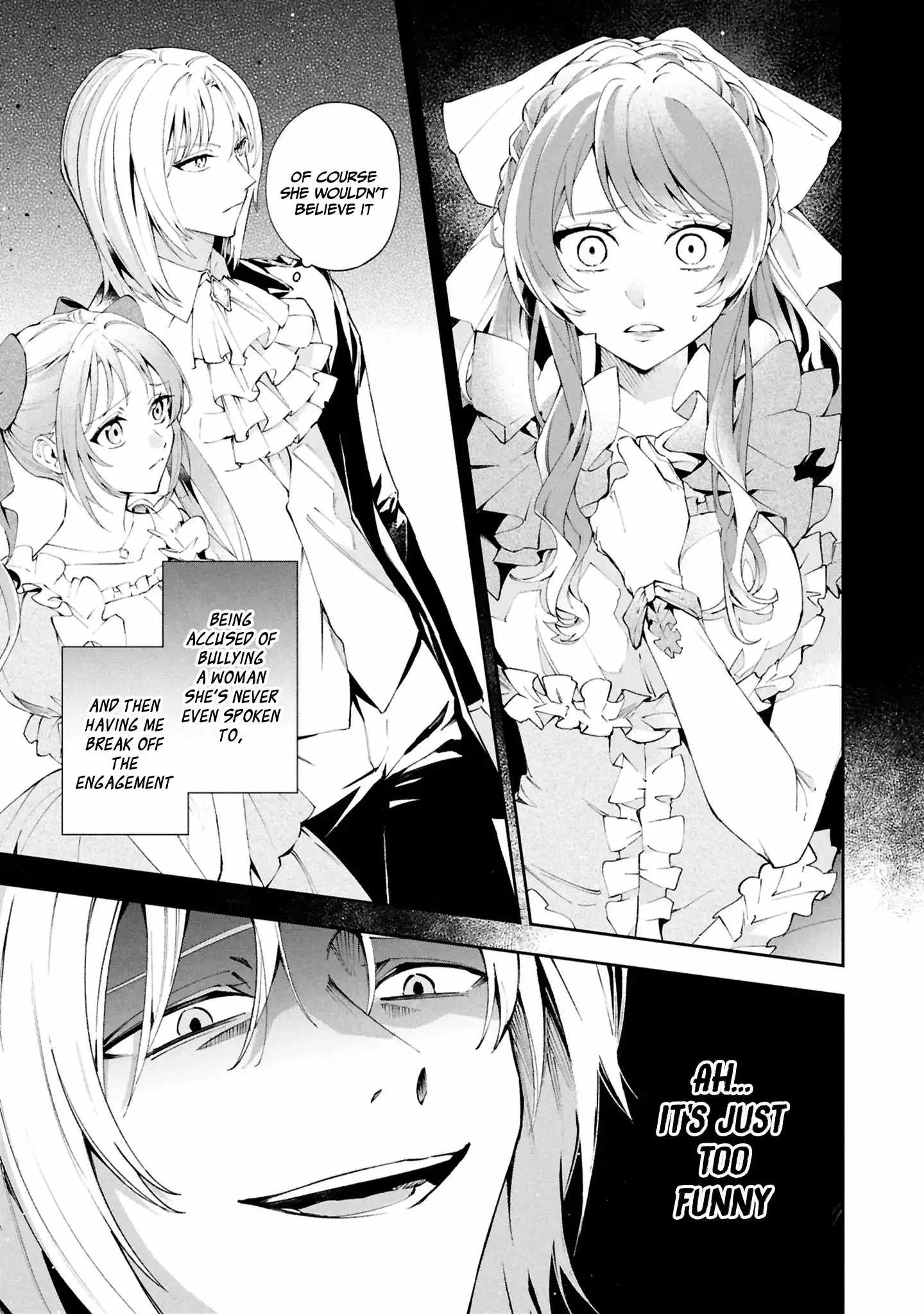 If the villainess and the villain were to meet and fall in love ~It seems the shunned heroine who formed a contract with an unnamed spirit is fighting with the nobleman yet again Chapter 29 page 8