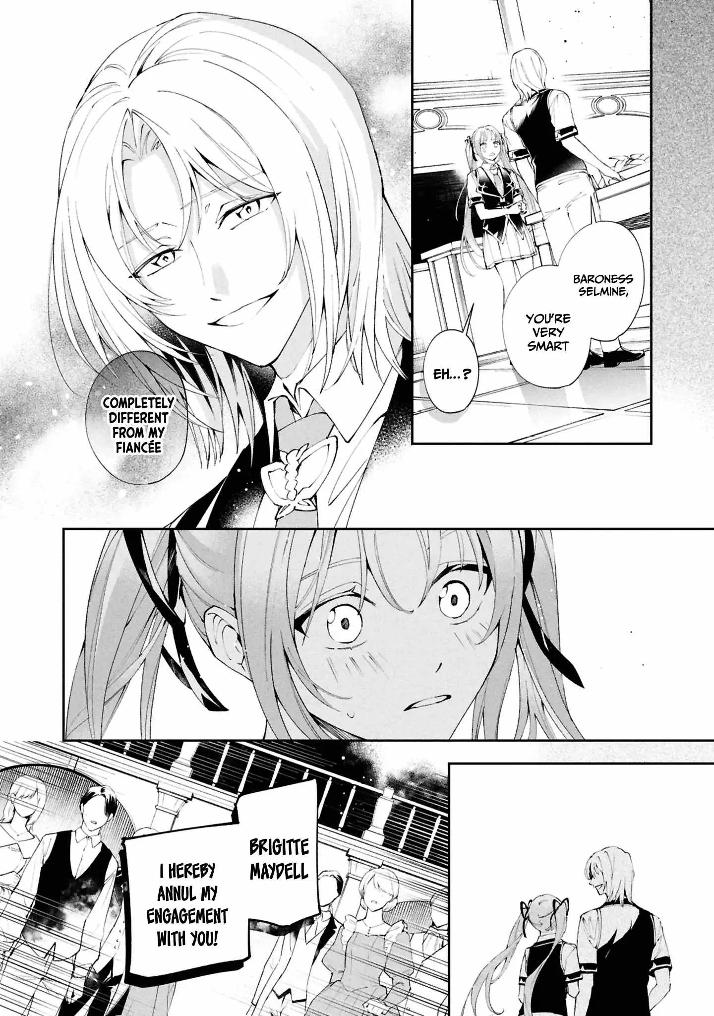 If the villainess and the villain were to meet and fall in love ~It seems the shunned heroine who formed a contract with an unnamed spirit is fighting with the nobleman yet again Chapter 29 page 7