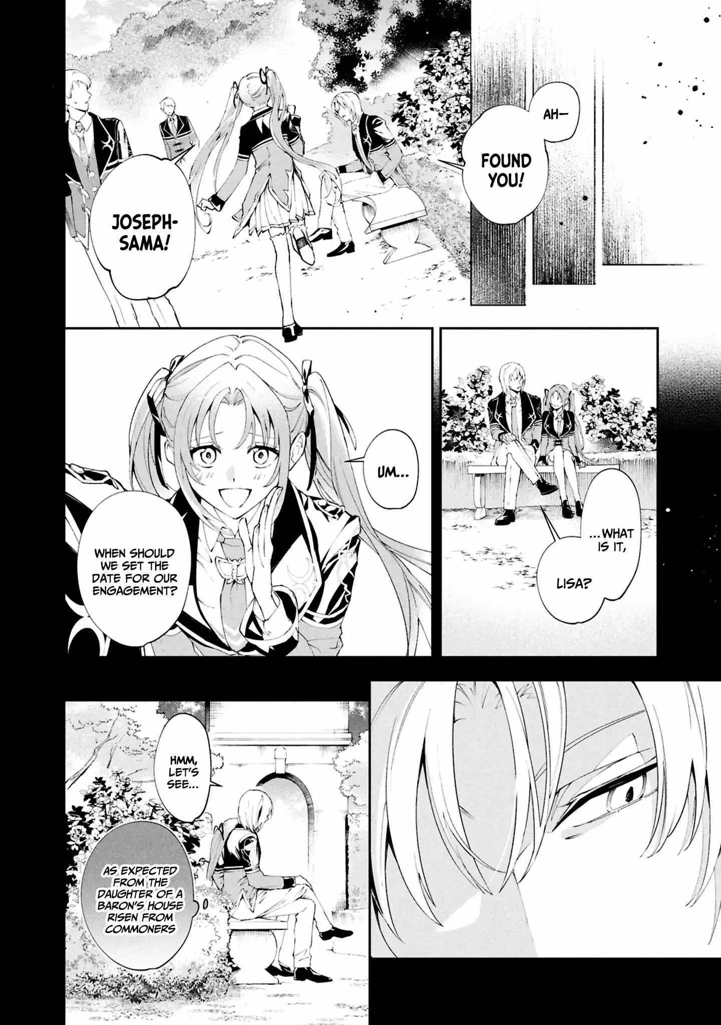 If the villainess and the villain were to meet and fall in love ~It seems the shunned heroine who formed a contract with an unnamed spirit is fighting with the nobleman yet again Chapter 29 page 9