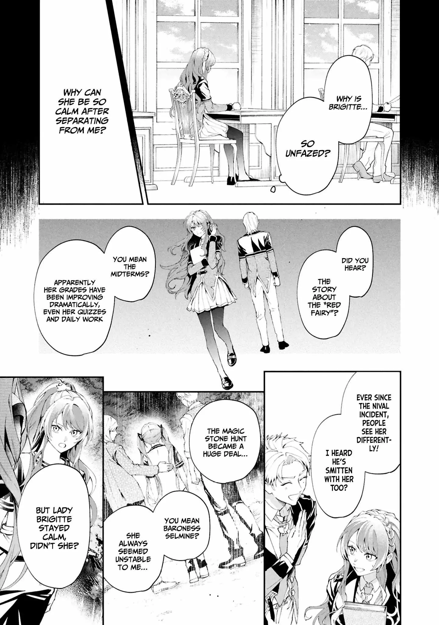 If the villainess and the villain were to meet and fall in love ~It seems the shunned heroine who formed a contract with an unnamed spirit is fighting with the nobleman yet again Chapter 29 page 12