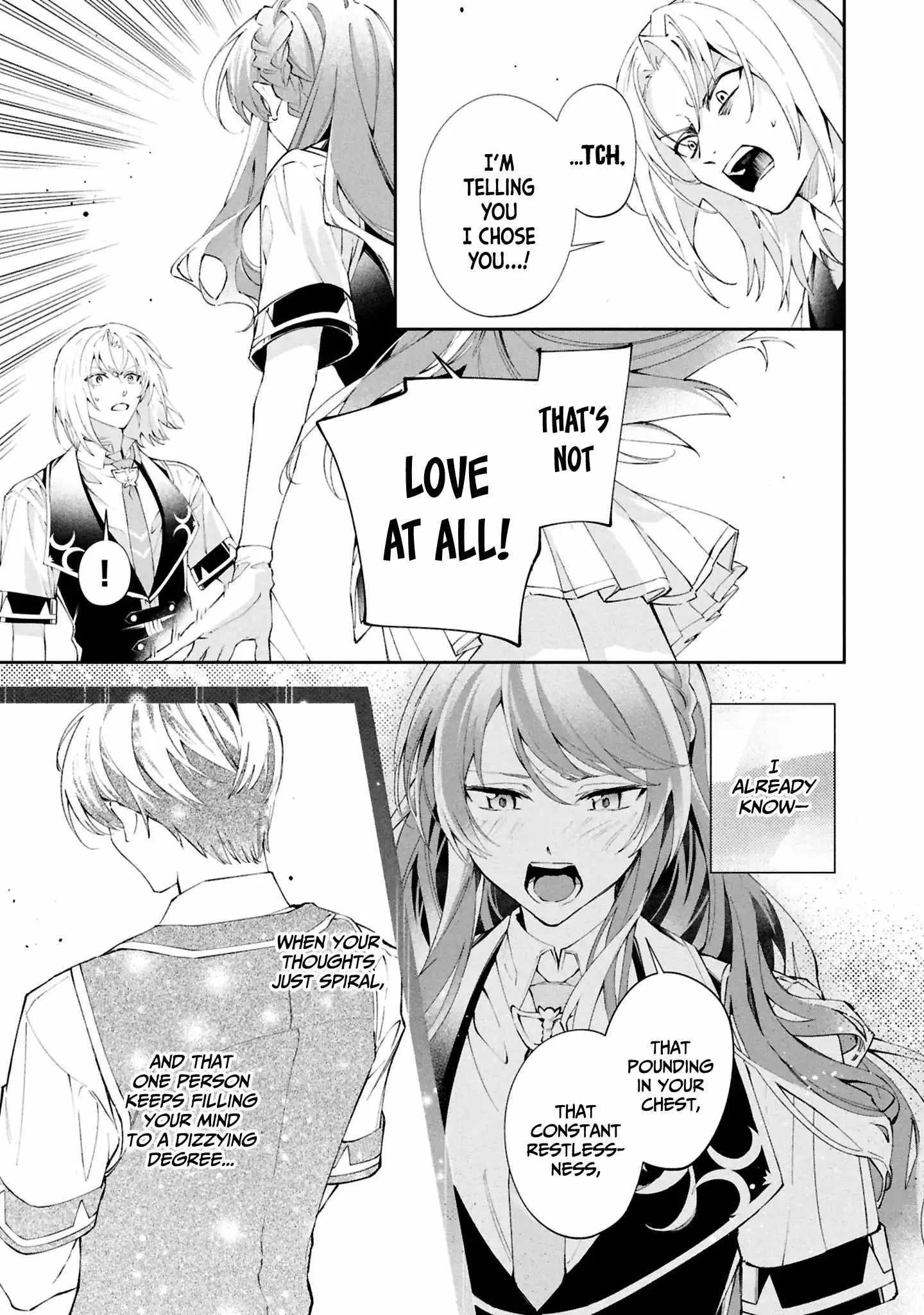 If the villainess and the villain were to meet and fall in love ~It seems the shunned heroine who formed a contract with an unnamed spirit is fighting with the nobleman yet again Chapter 29 page 26