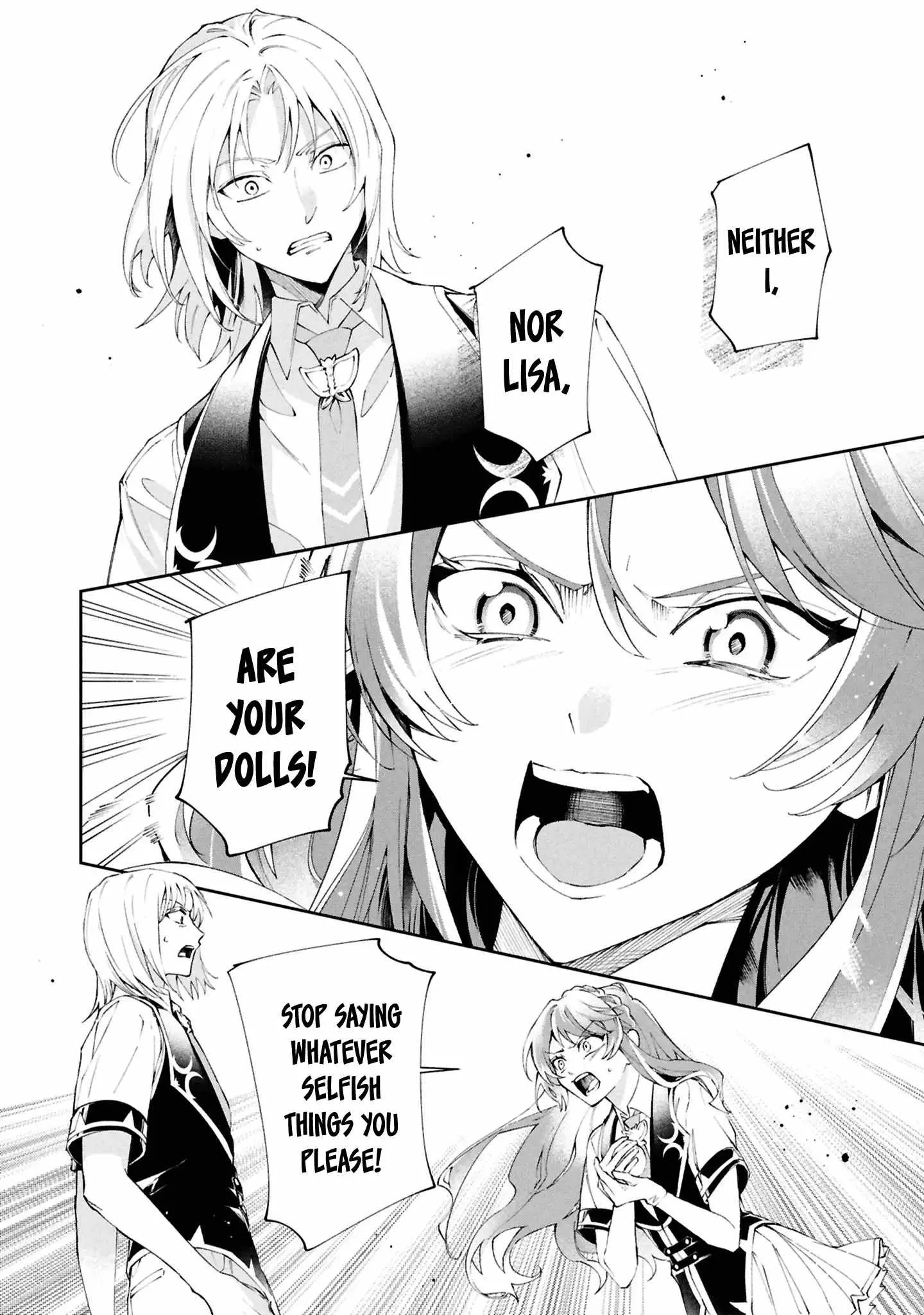 If the villainess and the villain were to meet and fall in love ~It seems the shunned heroine who formed a contract with an unnamed spirit is fighting with the nobleman yet again Chapter 29 page 25