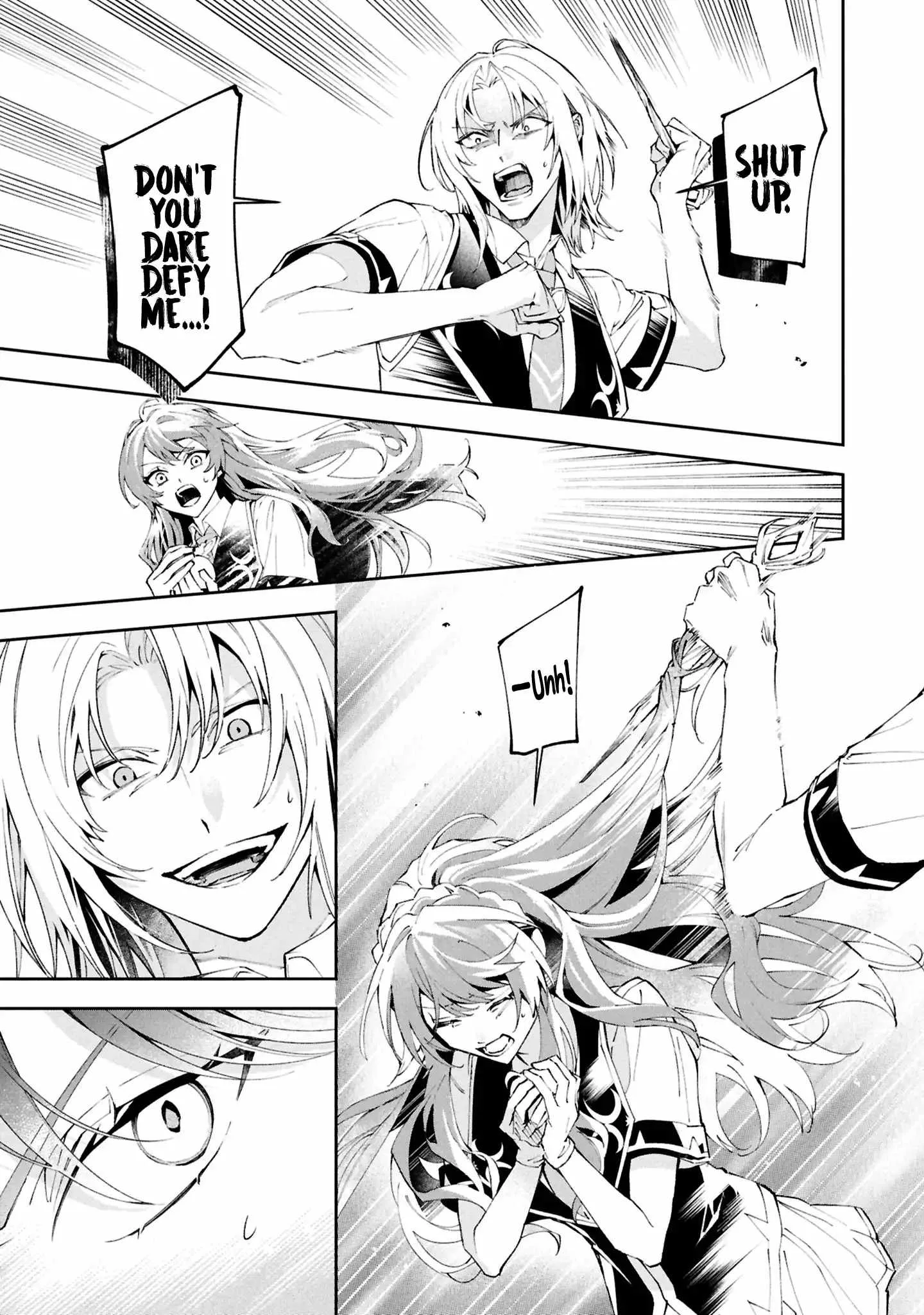 If the villainess and the villain were to meet and fall in love ~It seems the shunned heroine who formed a contract with an unnamed spirit is fighting with the nobleman yet again Chapter 29 page 31