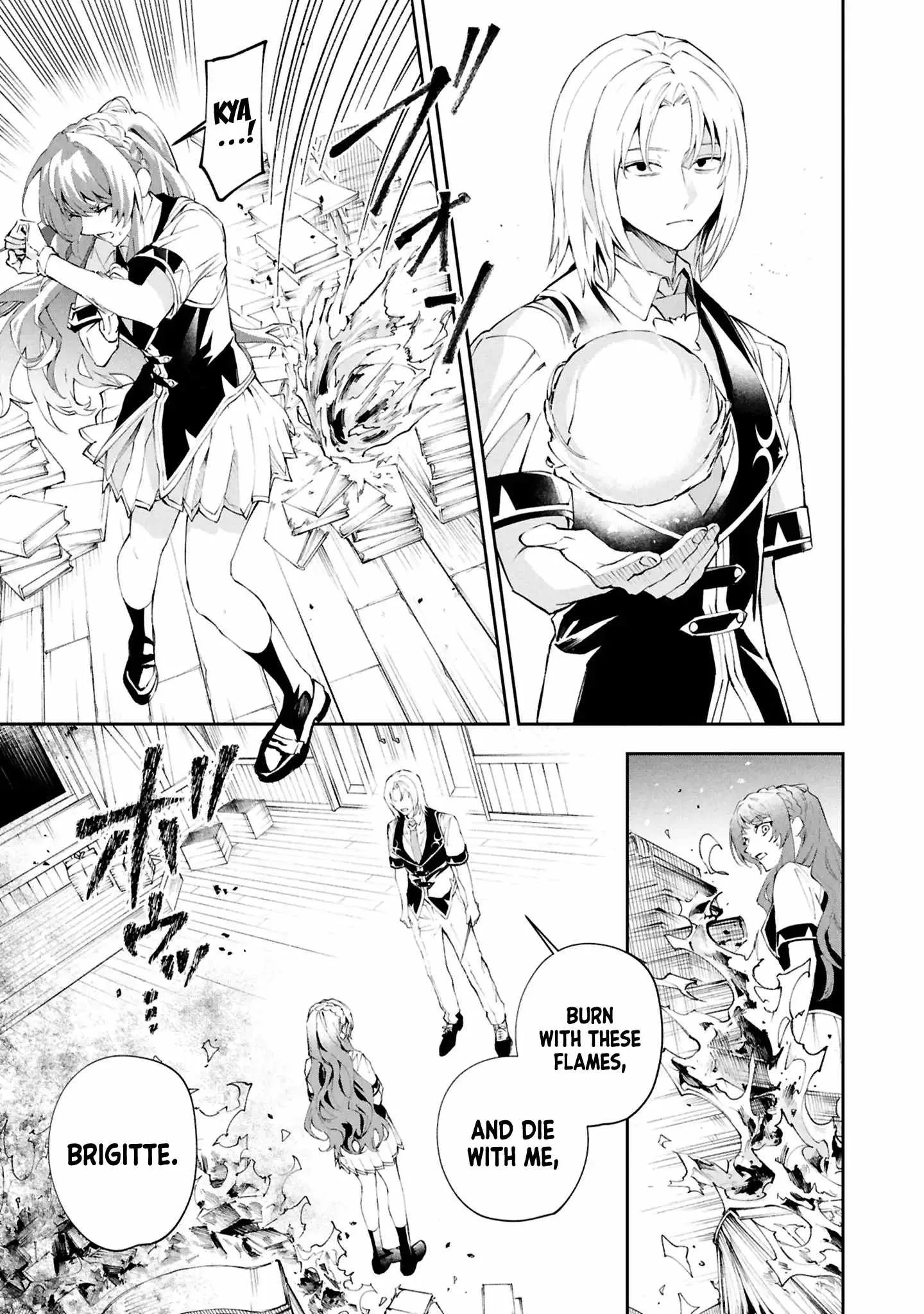 If the villainess and the villain were to meet and fall in love ~It seems the shunned heroine who formed a contract with an unnamed spirit is fighting with the nobleman yet again Chapter 29 page 33