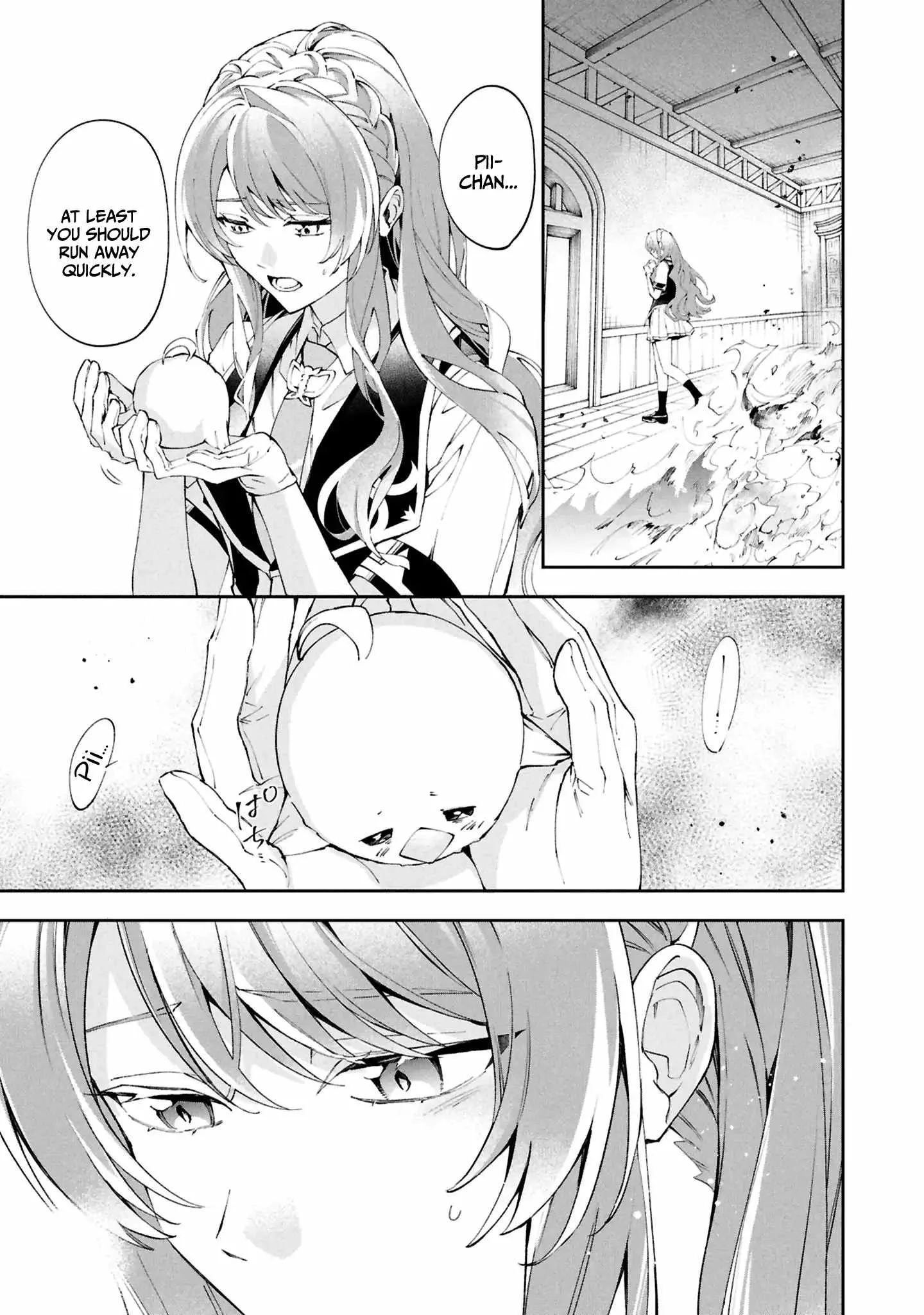 If the villainess and the villain were to meet and fall in love ~It seems the shunned heroine who formed a contract with an unnamed spirit is fighting with the nobleman yet again Chapter 29 page 37