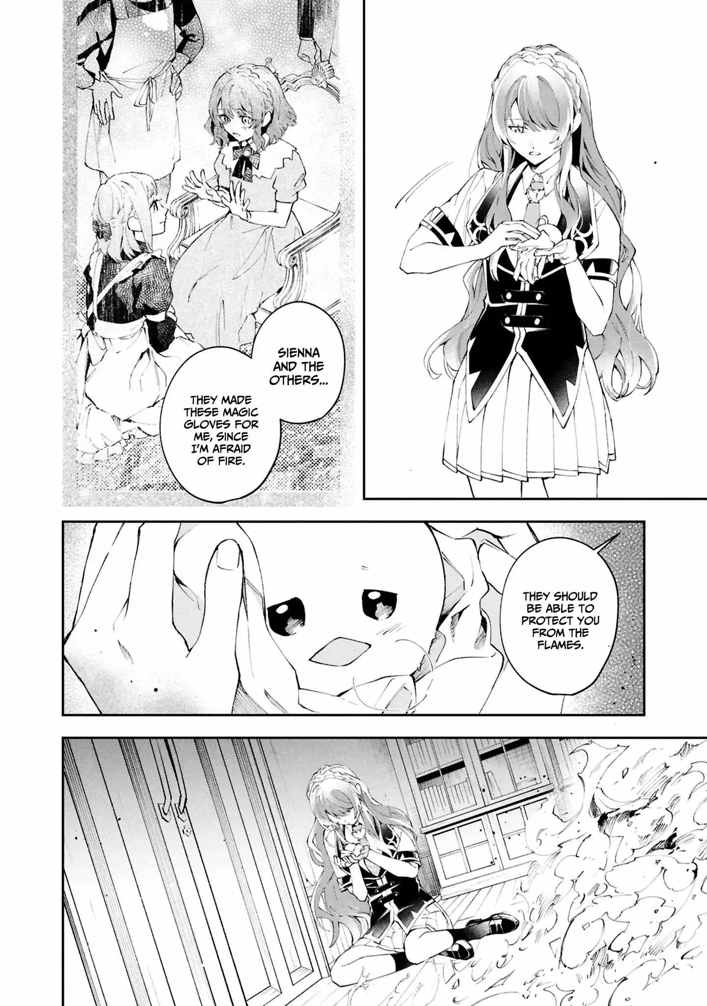 If the villainess and the villain were to meet and fall in love ~It seems the shunned heroine who formed a contract with an unnamed spirit is fighting with the nobleman yet again Chapter 29 page 38
