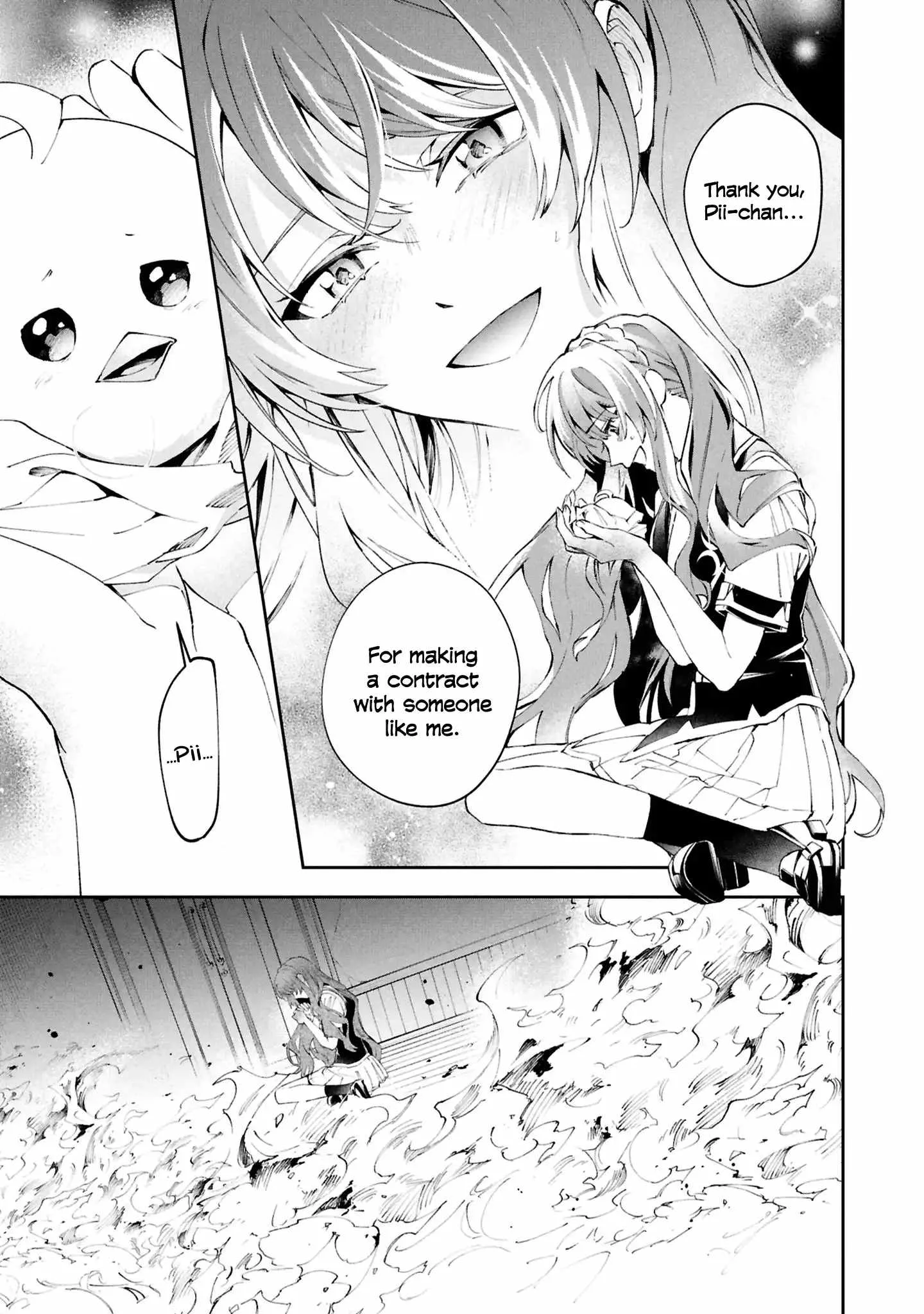 If the villainess and the villain were to meet and fall in love ~It seems the shunned heroine who formed a contract with an unnamed spirit is fighting with the nobleman yet again Chapter 29 page 39