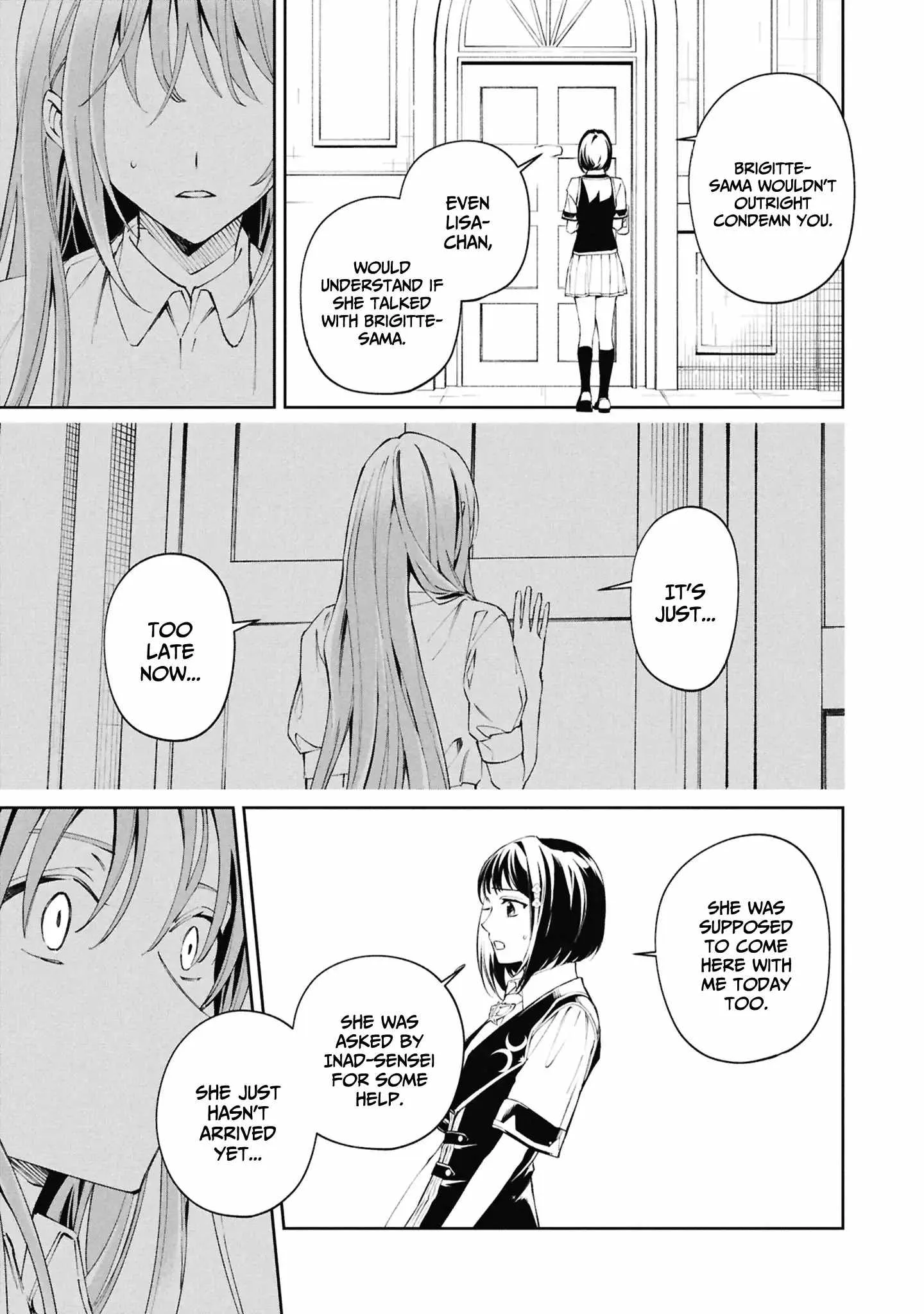 If the villainess and the villain were to meet and fall in love ~It seems the shunned heroine who formed a contract with an unnamed spirit is fighting with the nobleman yet again Chapter 30 page 9