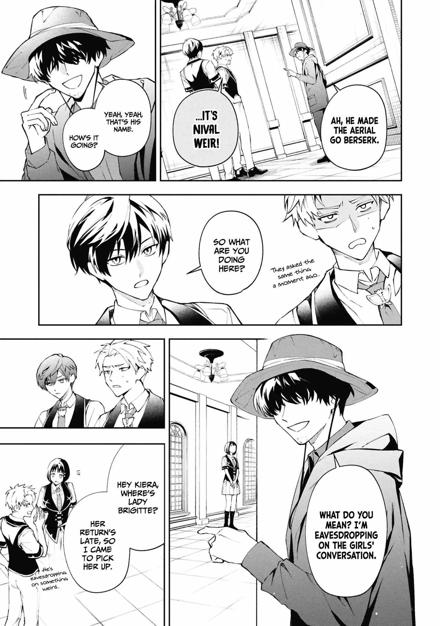 If the villainess and the villain were to meet and fall in love ~It seems the shunned heroine who formed a contract with an unnamed spirit is fighting with the nobleman yet again Chapter 30 page 11