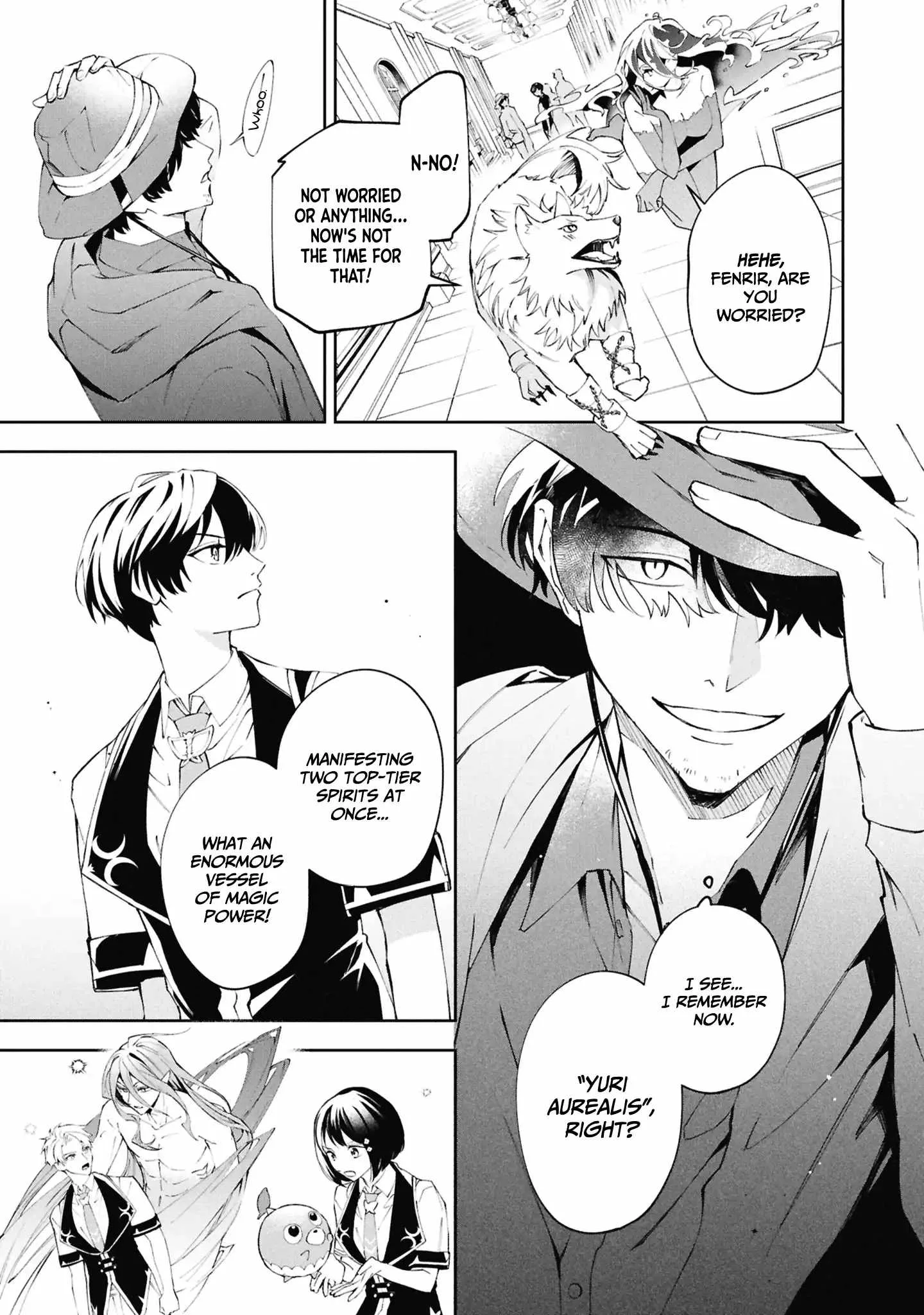If the villainess and the villain were to meet and fall in love ~It seems the shunned heroine who formed a contract with an unnamed spirit is fighting with the nobleman yet again Chapter 30 page 21