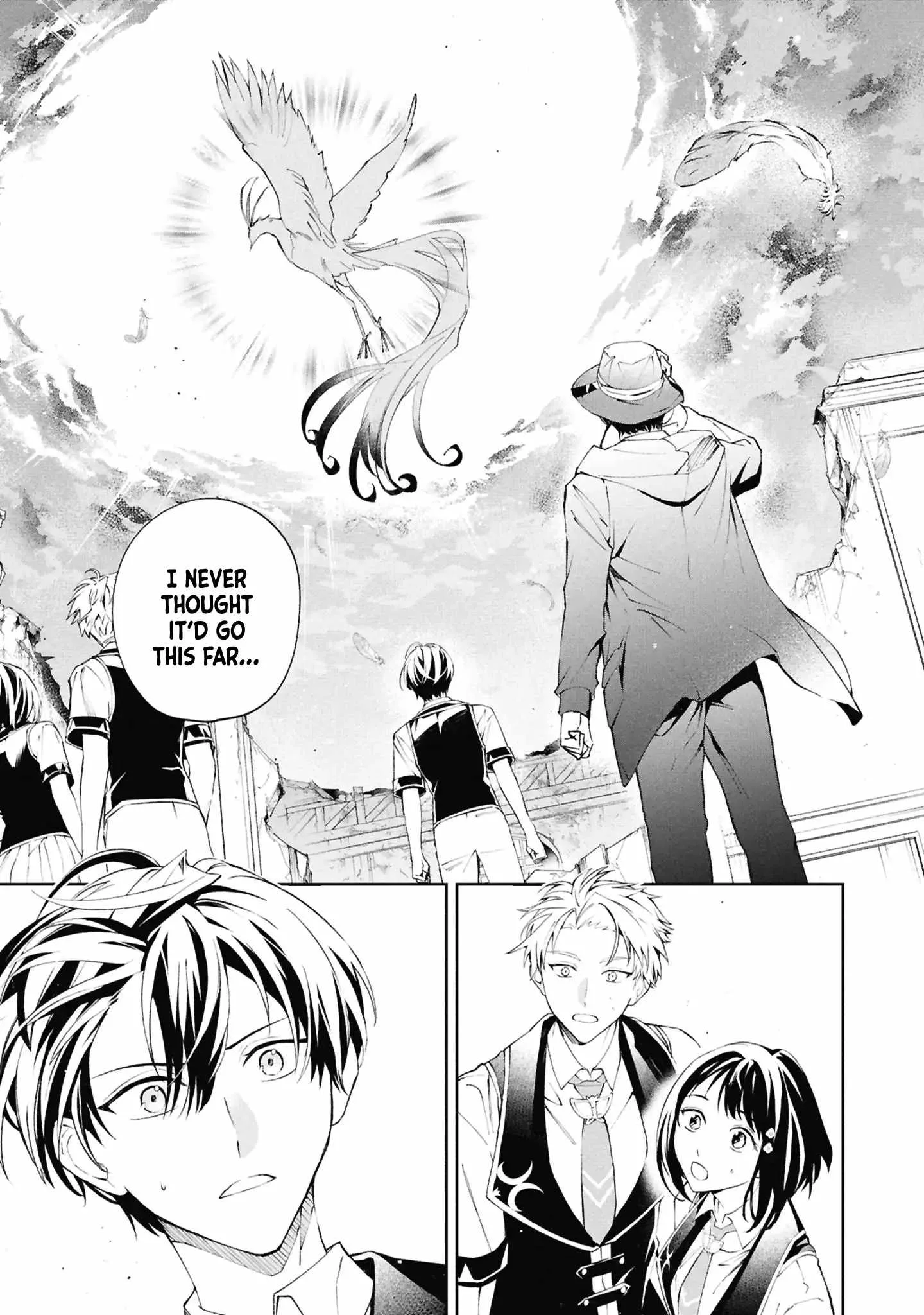 If the villainess and the villain were to meet and fall in love ~It seems the shunned heroine who formed a contract with an unnamed spirit is fighting with the nobleman yet again Chapter 30 page 38