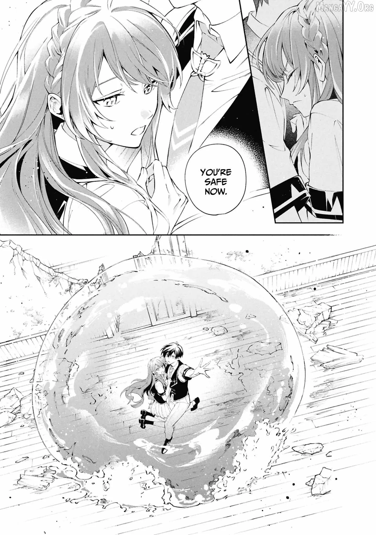If the villainess and the villain were to meet and fall in love ~It seems the shunned heroine who formed a contract with an unnamed spirit is fighting with the nobleman yet again Chapter 31 page 4