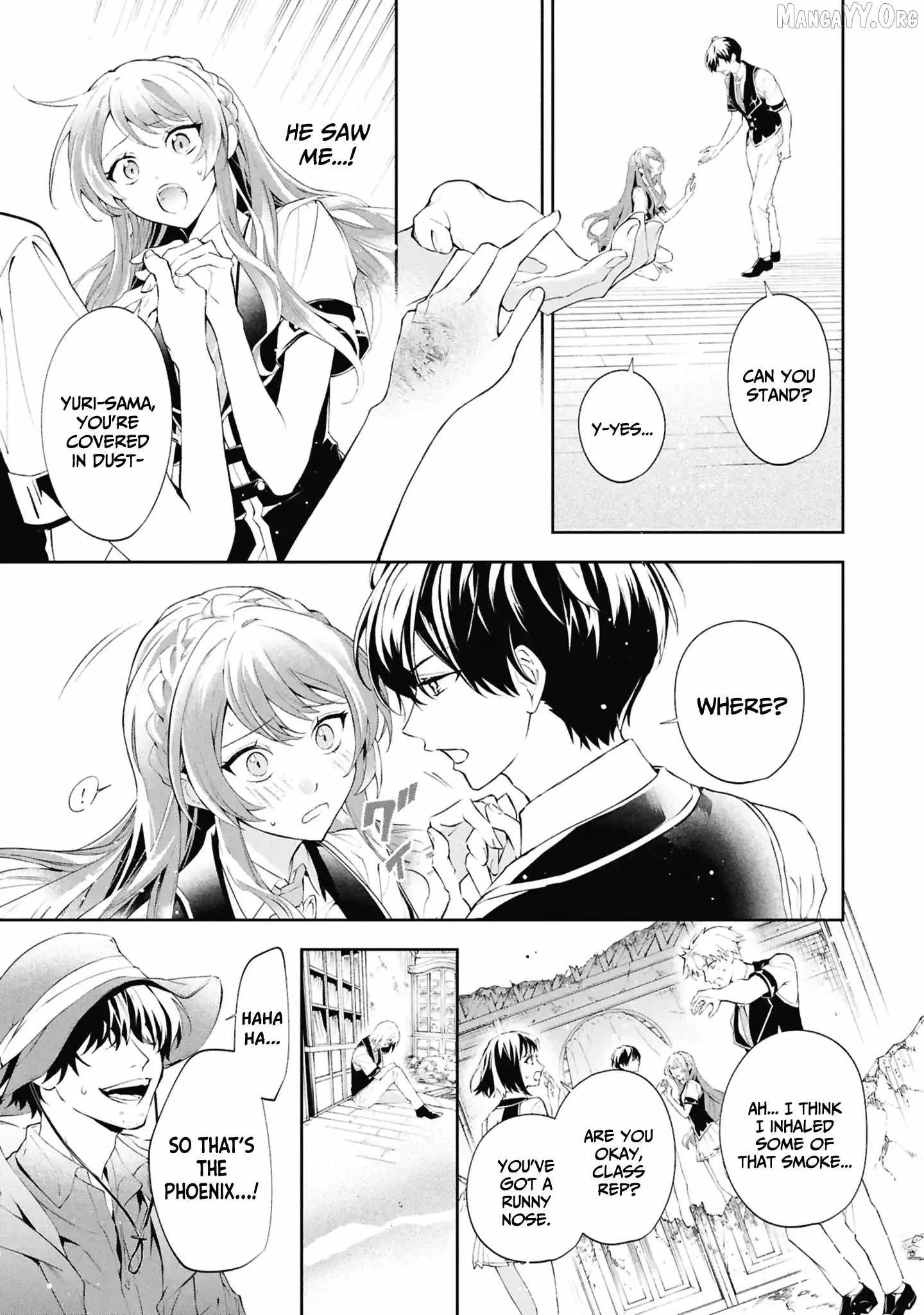 If the villainess and the villain were to meet and fall in love ~It seems the shunned heroine who formed a contract with an unnamed spirit is fighting with the nobleman yet again Chapter 31 page 6