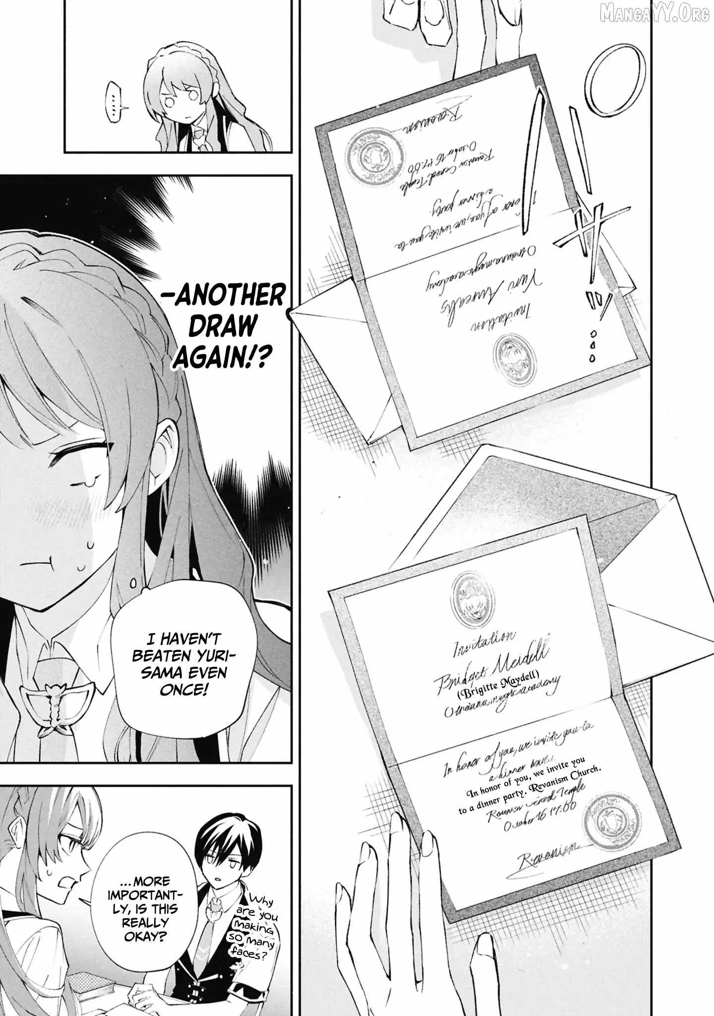 If the villainess and the villain were to meet and fall in love ~It seems the shunned heroine who formed a contract with an unnamed spirit is fighting with the nobleman yet again Chapter 32 page 8