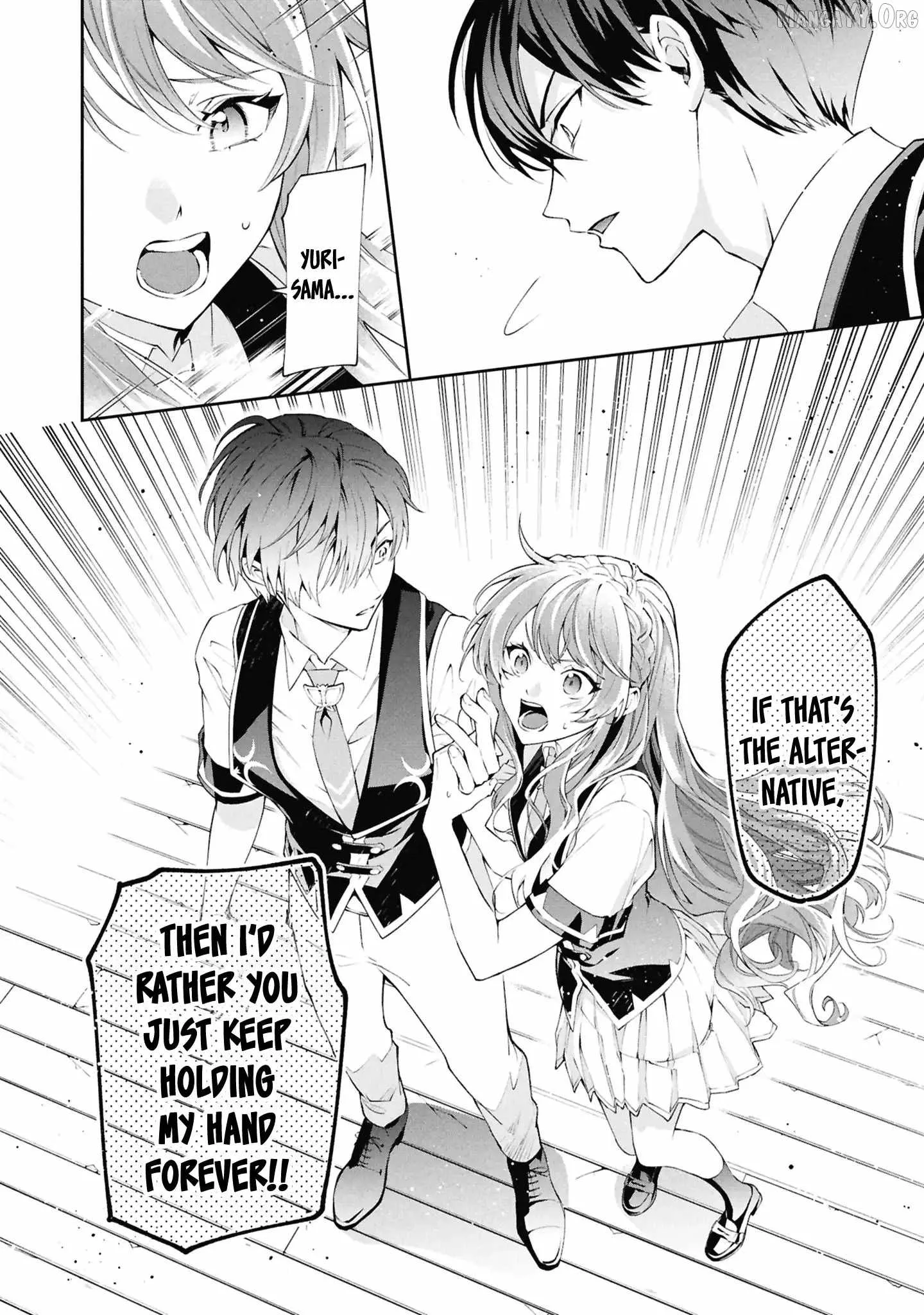 If the villainess and the villain were to meet and fall in love ~It seems the shunned heroine who formed a contract with an unnamed spirit is fighting with the nobleman yet again Chapter 31 page 25