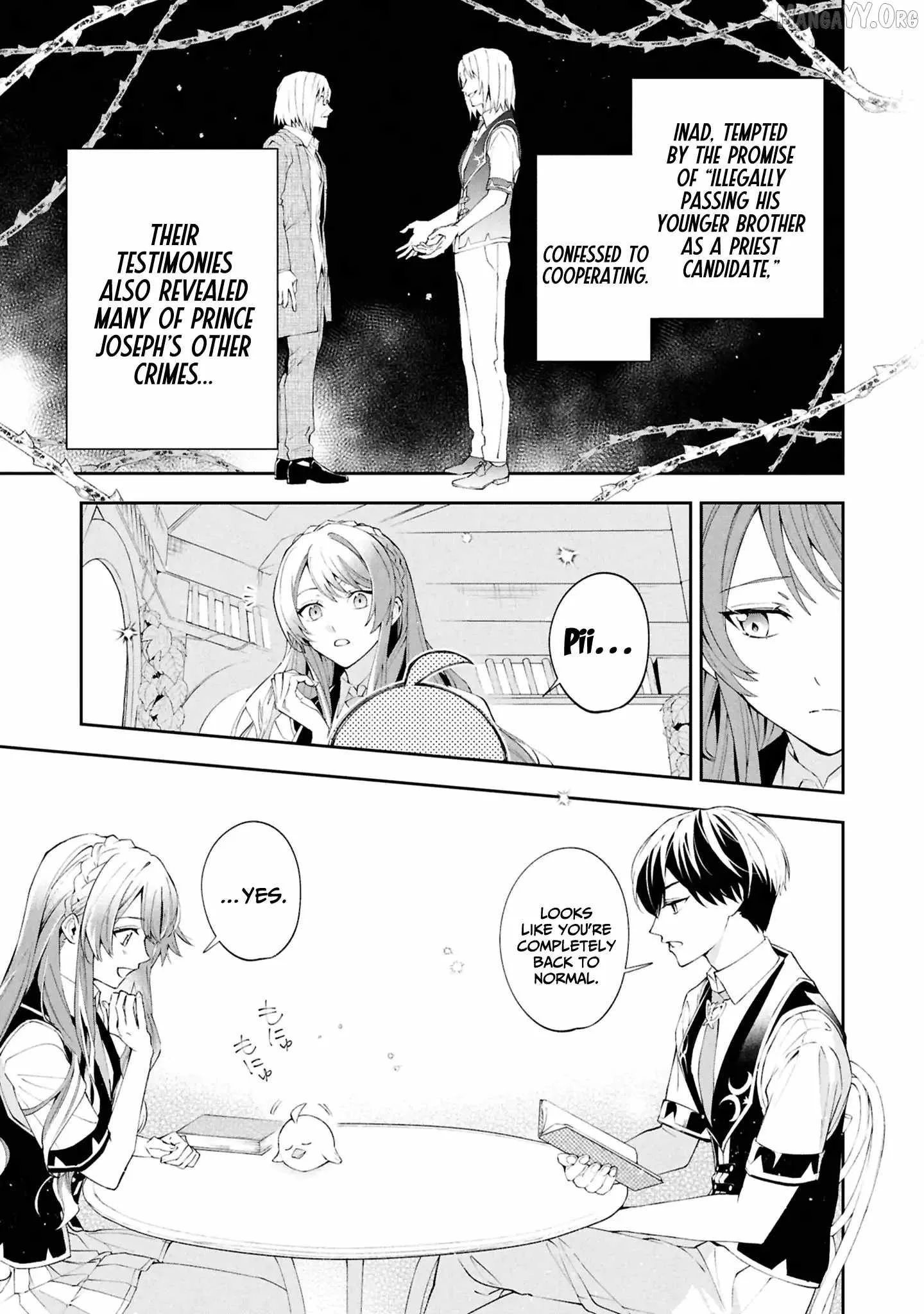 If the villainess and the villain were to meet and fall in love ~It seems the shunned heroine who formed a contract with an unnamed spirit is fighting with the nobleman yet again Chapter 32 page 6