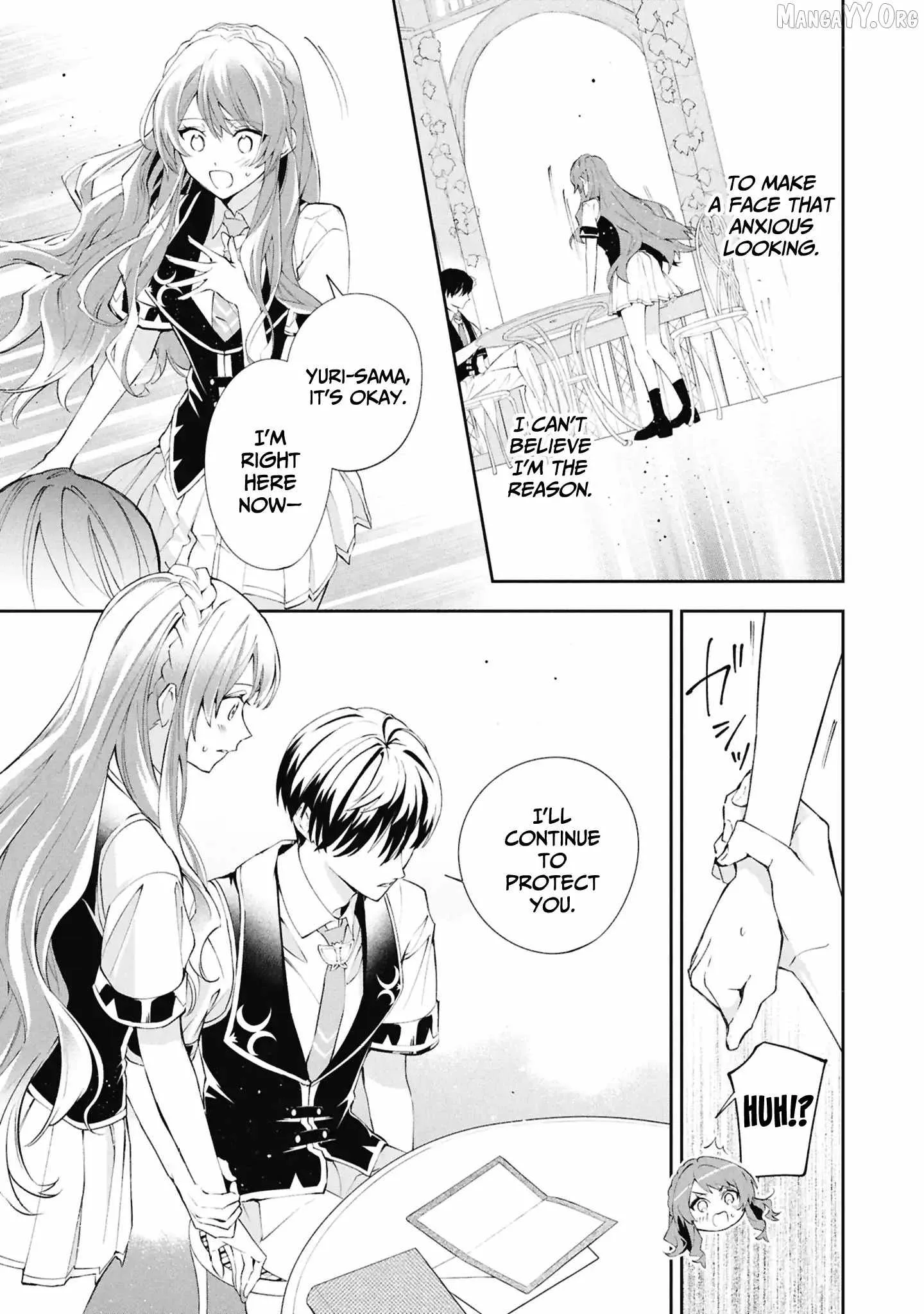 If the villainess and the villain were to meet and fall in love ~It seems the shunned heroine who formed a contract with an unnamed spirit is fighting with the nobleman yet again Chapter 32 page 16