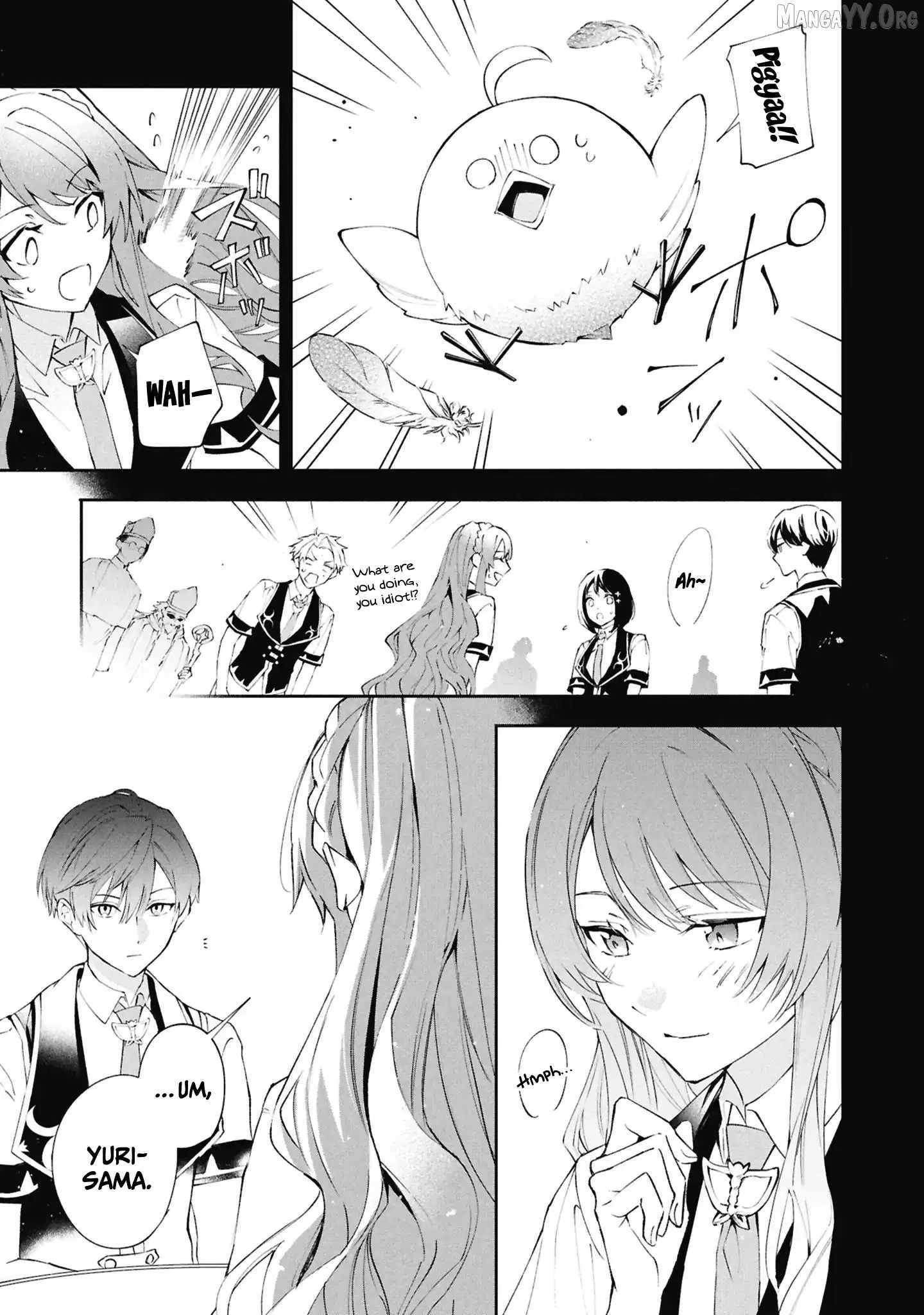 If the villainess and the villain were to meet and fall in love ~It seems the shunned heroine who formed a contract with an unnamed spirit is fighting with the nobleman yet again Chapter 32 page 12