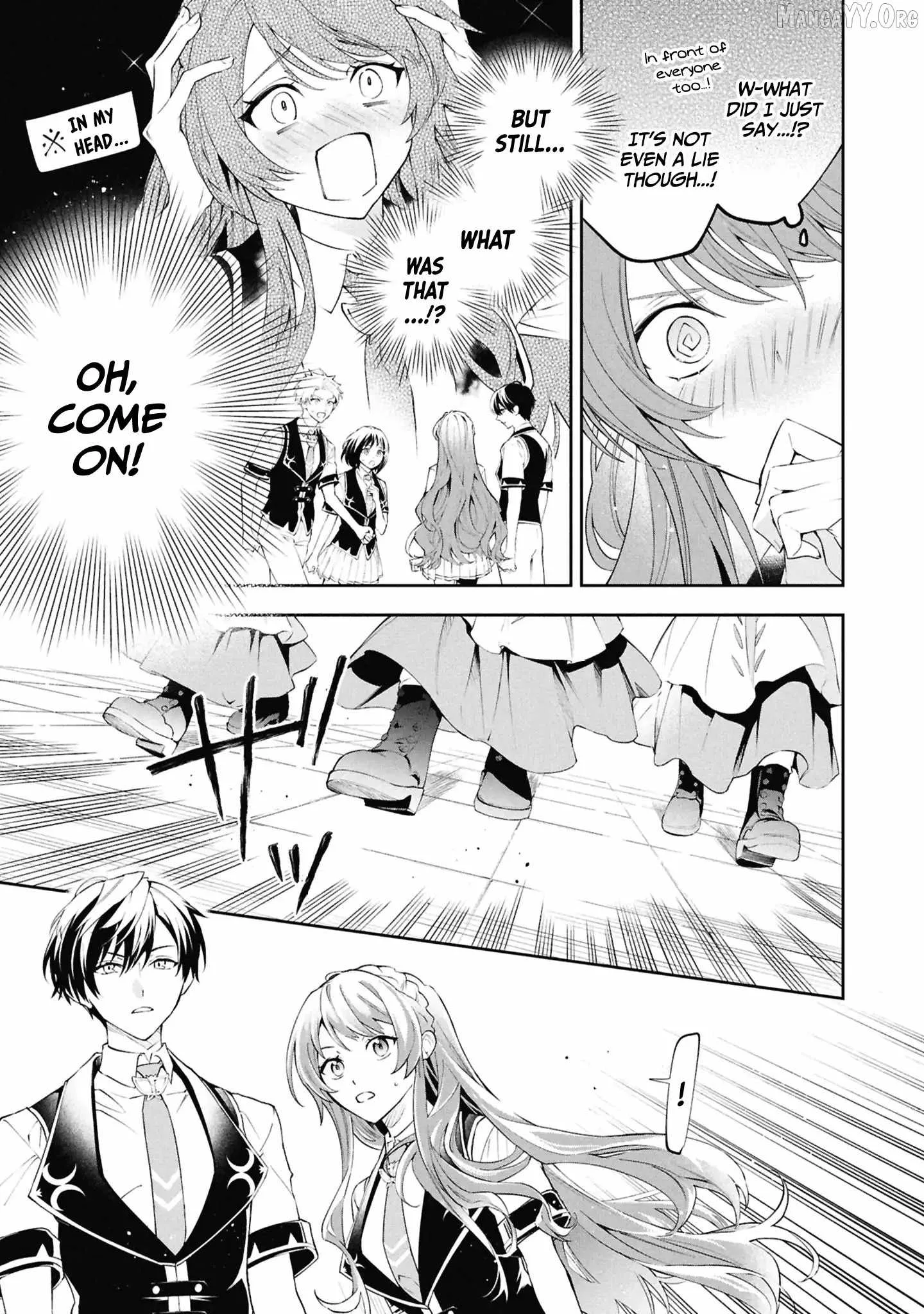 If the villainess and the villain were to meet and fall in love ~It seems the shunned heroine who formed a contract with an unnamed spirit is fighting with the nobleman yet again Chapter 31 page 28