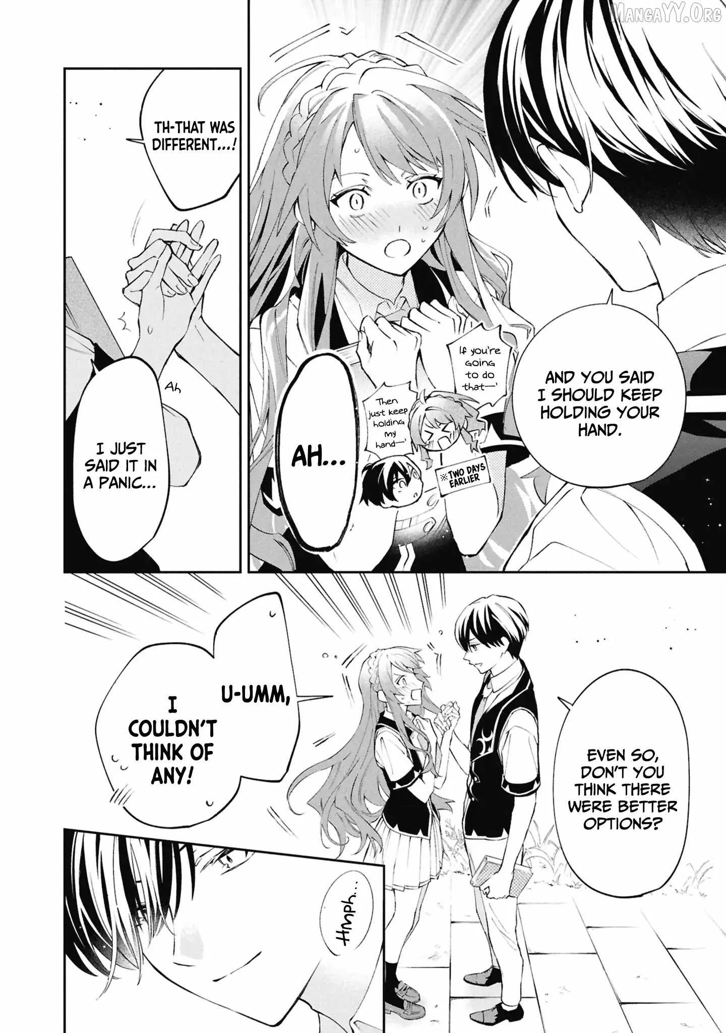 If the villainess and the villain were to meet and fall in love ~It seems the shunned heroine who formed a contract with an unnamed spirit is fighting with the nobleman yet again Chapter 32 page 24