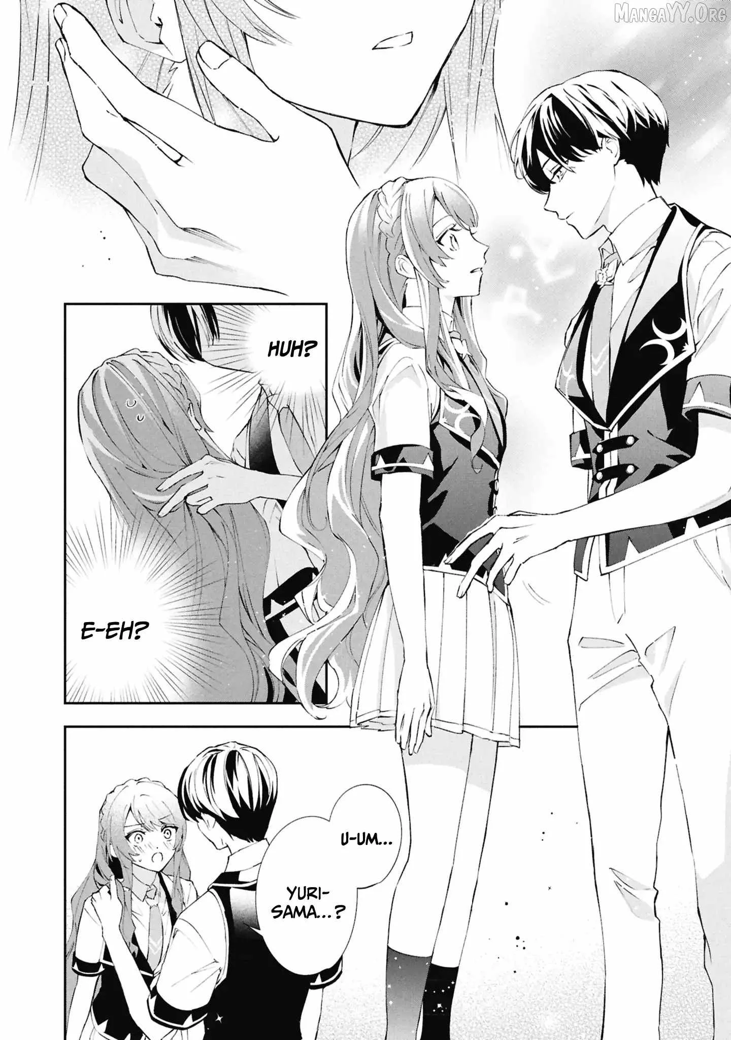 If the villainess and the villain were to meet and fall in love ~It seems the shunned heroine who formed a contract with an unnamed spirit is fighting with the nobleman yet again Chapter 32 page 19