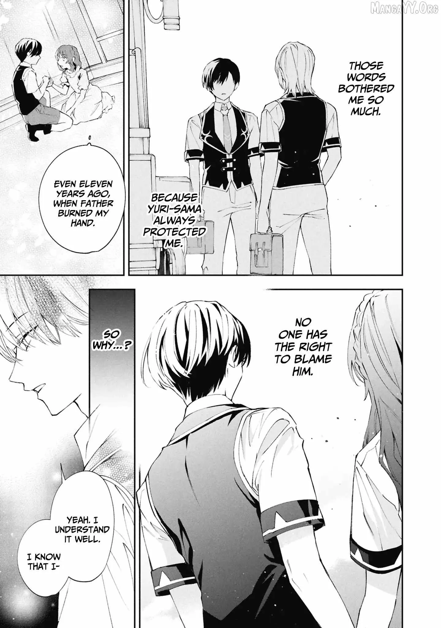 If the villainess and the villain were to meet and fall in love ~It seems the shunned heroine who formed a contract with an unnamed spirit is fighting with the nobleman yet again Chapter 32 page 27