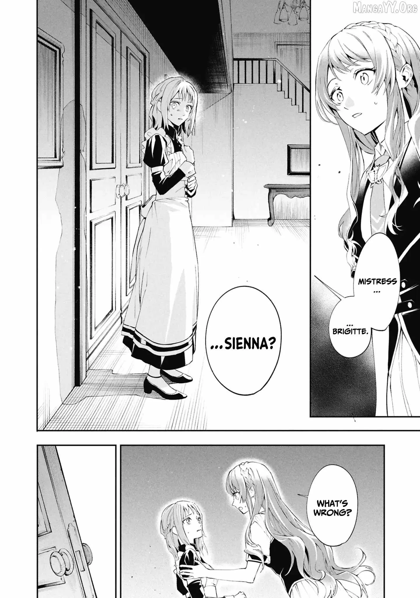 If the villainess and the villain were to meet and fall in love ~It seems the shunned heroine who formed a contract with an unnamed spirit is fighting with the nobleman yet again Chapter 32 page 29