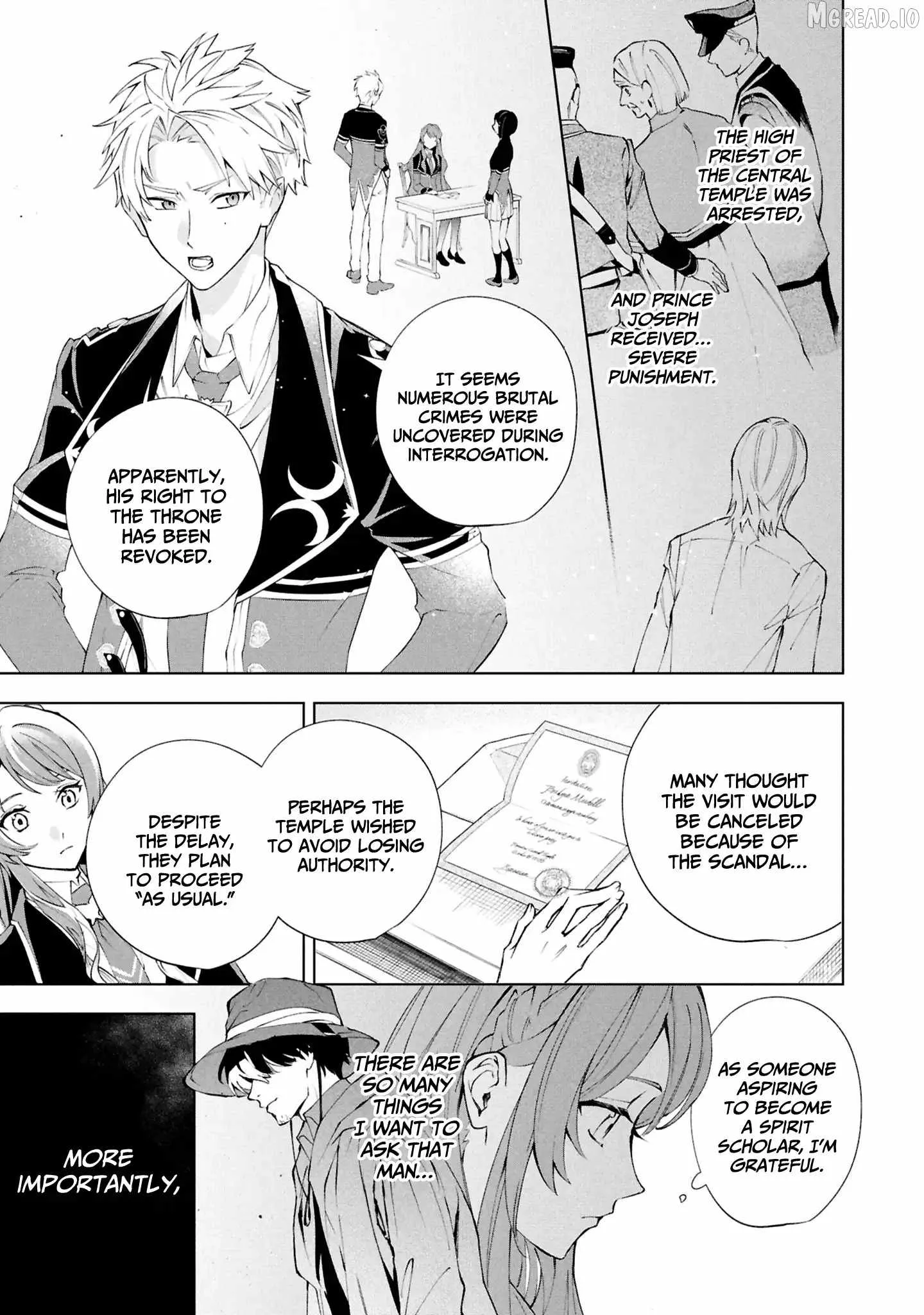 If the villainess and the villain were to meet and fall in love ~It seems the shunned heroine who formed a contract with an unnamed spirit is fighting with the nobleman yet again Chapter 33 page 6