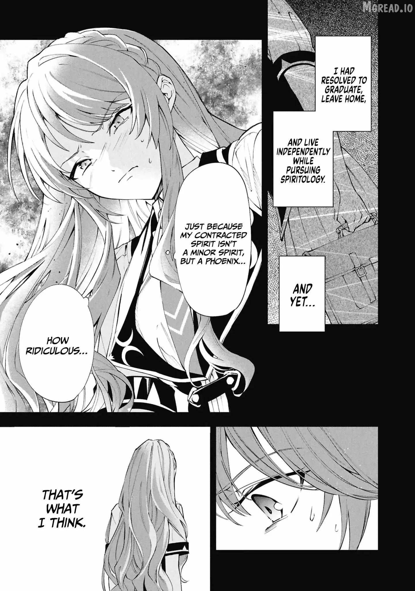 If the villainess and the villain were to meet and fall in love ~It seems the shunned heroine who formed a contract with an unnamed spirit is fighting with the nobleman yet again Chapter 33 page 10
