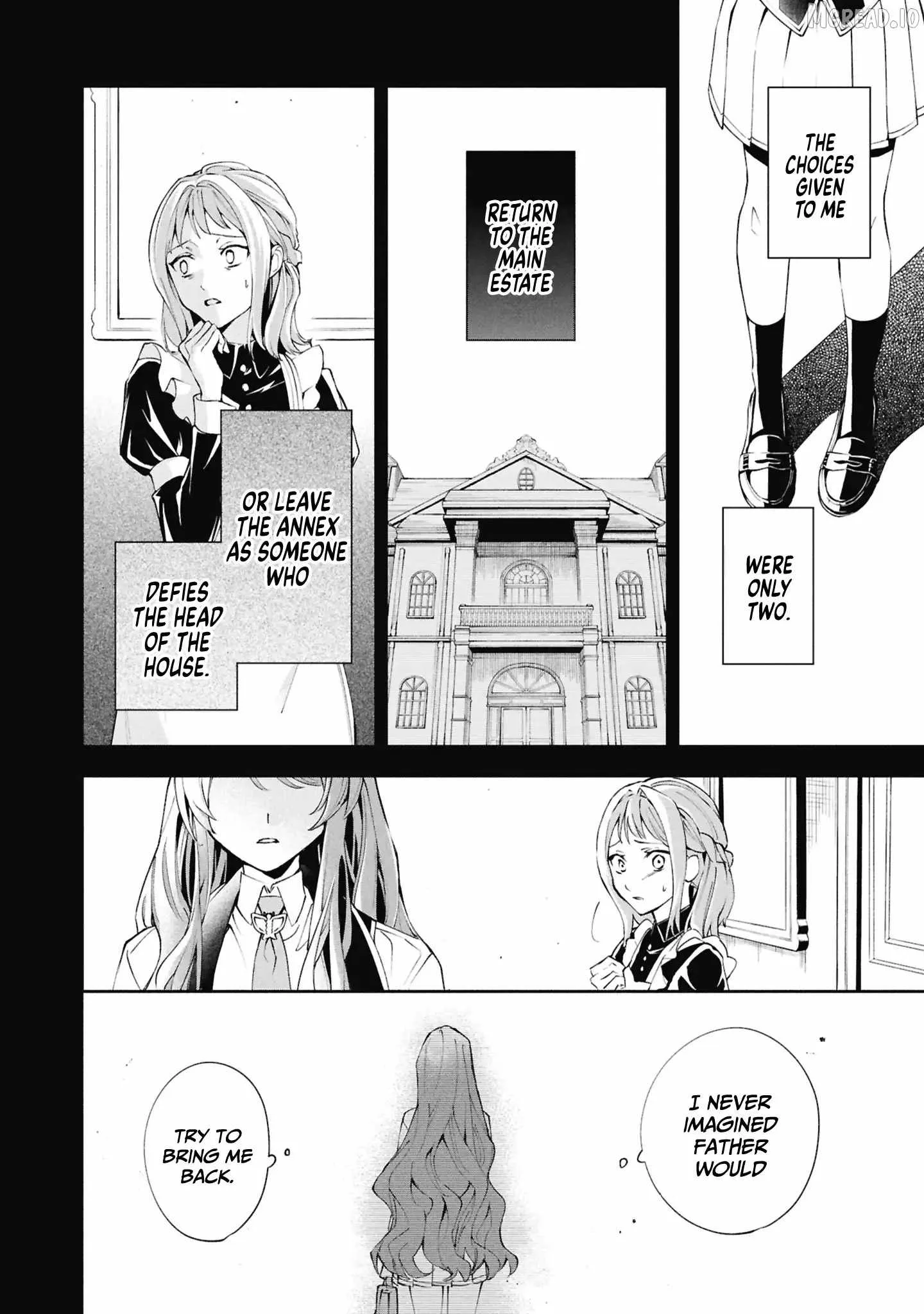 If the villainess and the villain were to meet and fall in love ~It seems the shunned heroine who formed a contract with an unnamed spirit is fighting with the nobleman yet again Chapter 33 page 9