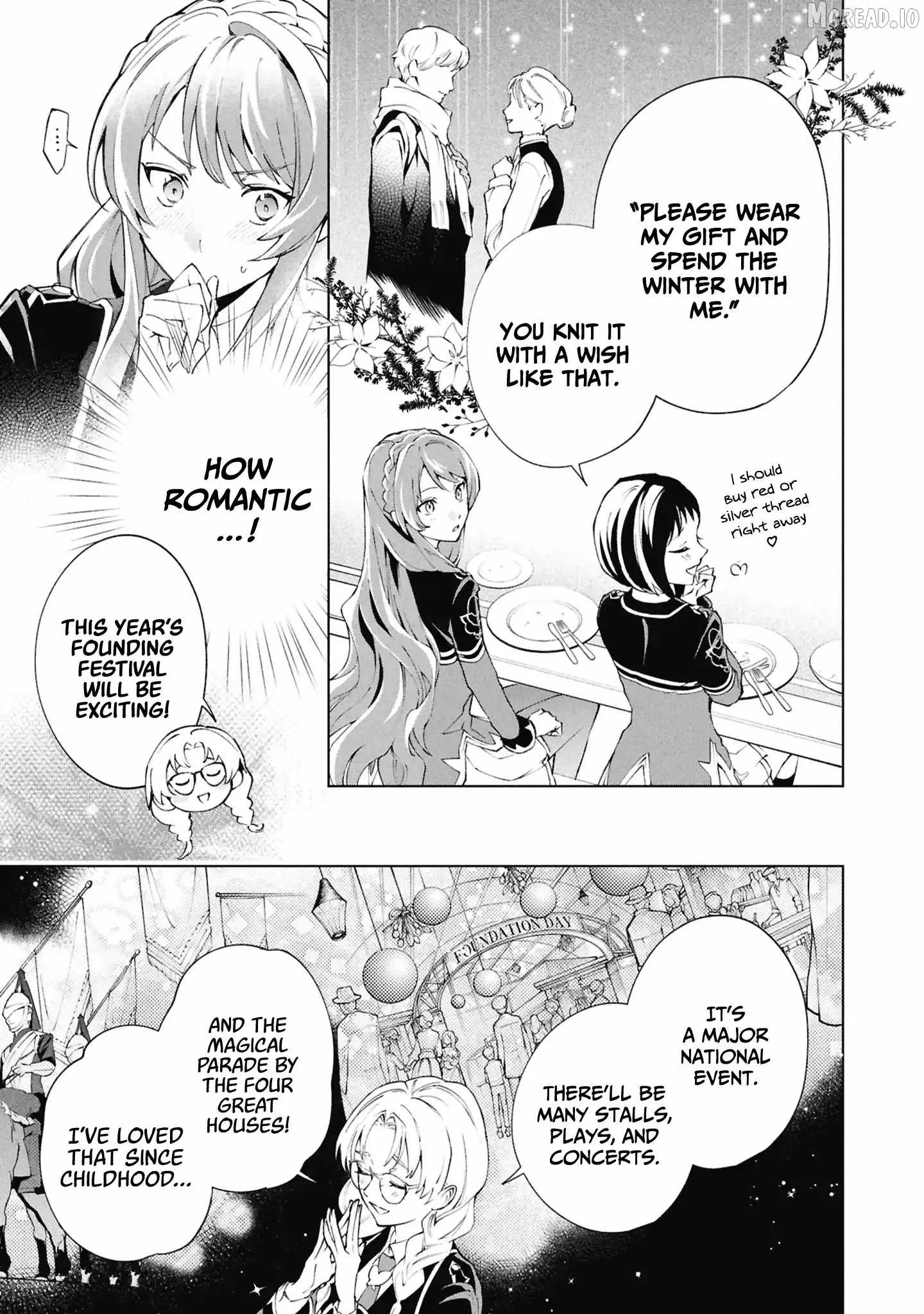 If the villainess and the villain were to meet and fall in love ~It seems the shunned heroine who formed a contract with an unnamed spirit is fighting with the nobleman yet again Chapter 33 page 14