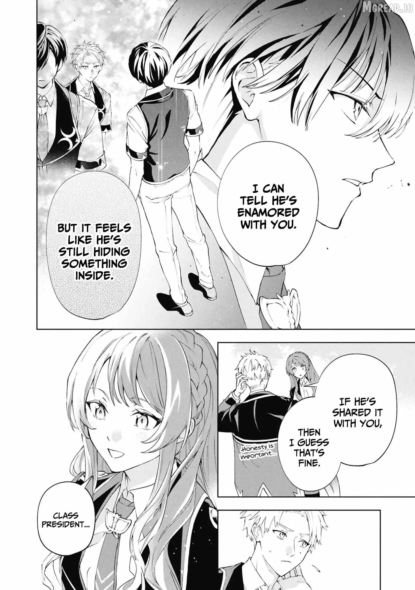 If the villainess and the villain were to meet and fall in love ~It seems the shunned heroine who formed a contract with an unnamed spirit is fighting with the nobleman yet again Chapter 33 page 27