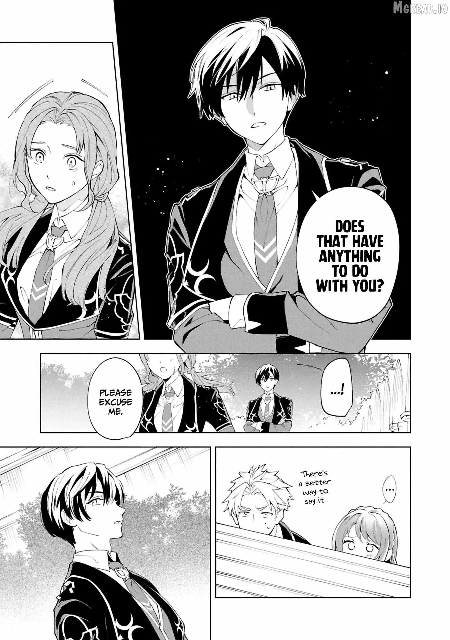 If the villainess and the villain were to meet and fall in love ~It seems the shunned heroine who formed a contract with an unnamed spirit is fighting with the nobleman yet again Chapter 34 page 4