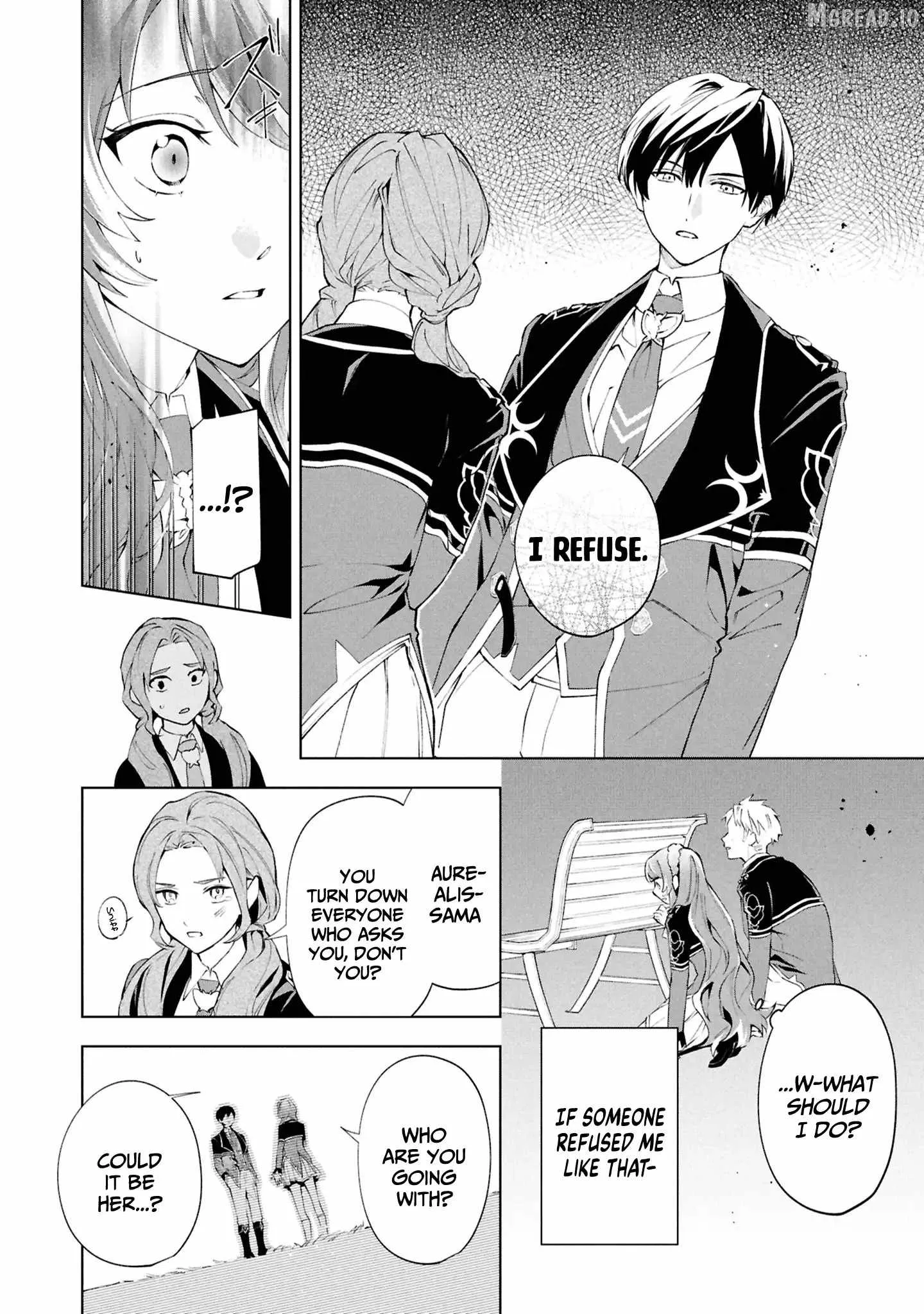 If the villainess and the villain were to meet and fall in love ~It seems the shunned heroine who formed a contract with an unnamed spirit is fighting with the nobleman yet again Chapter 34 page 3