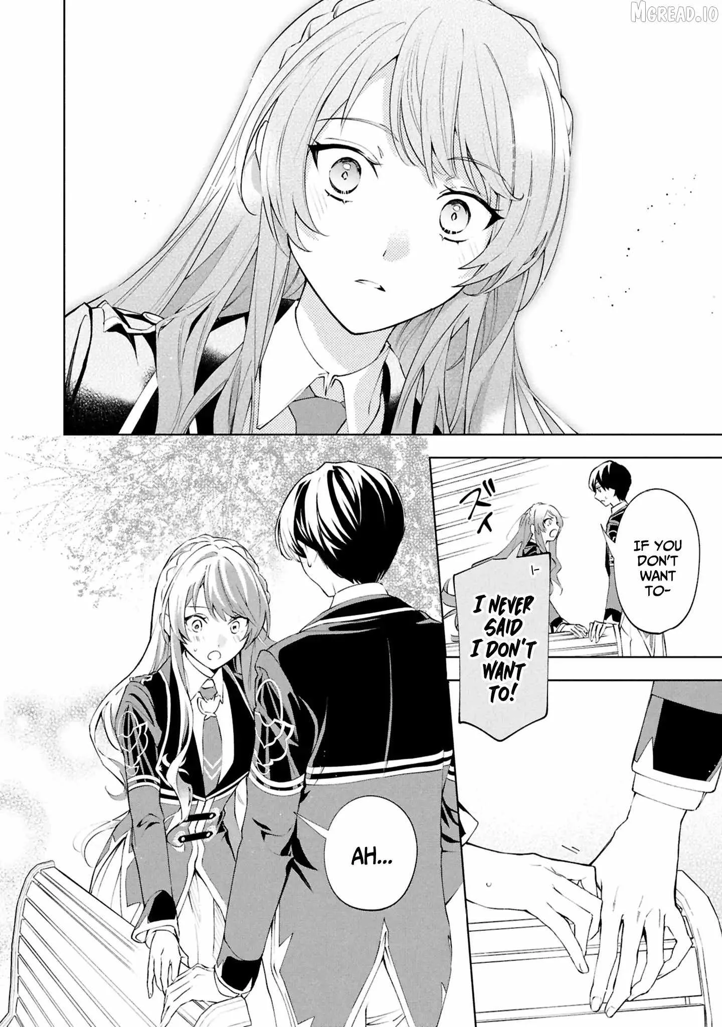 If the villainess and the villain were to meet and fall in love ~It seems the shunned heroine who formed a contract with an unnamed spirit is fighting with the nobleman yet again Chapter 34 page 9