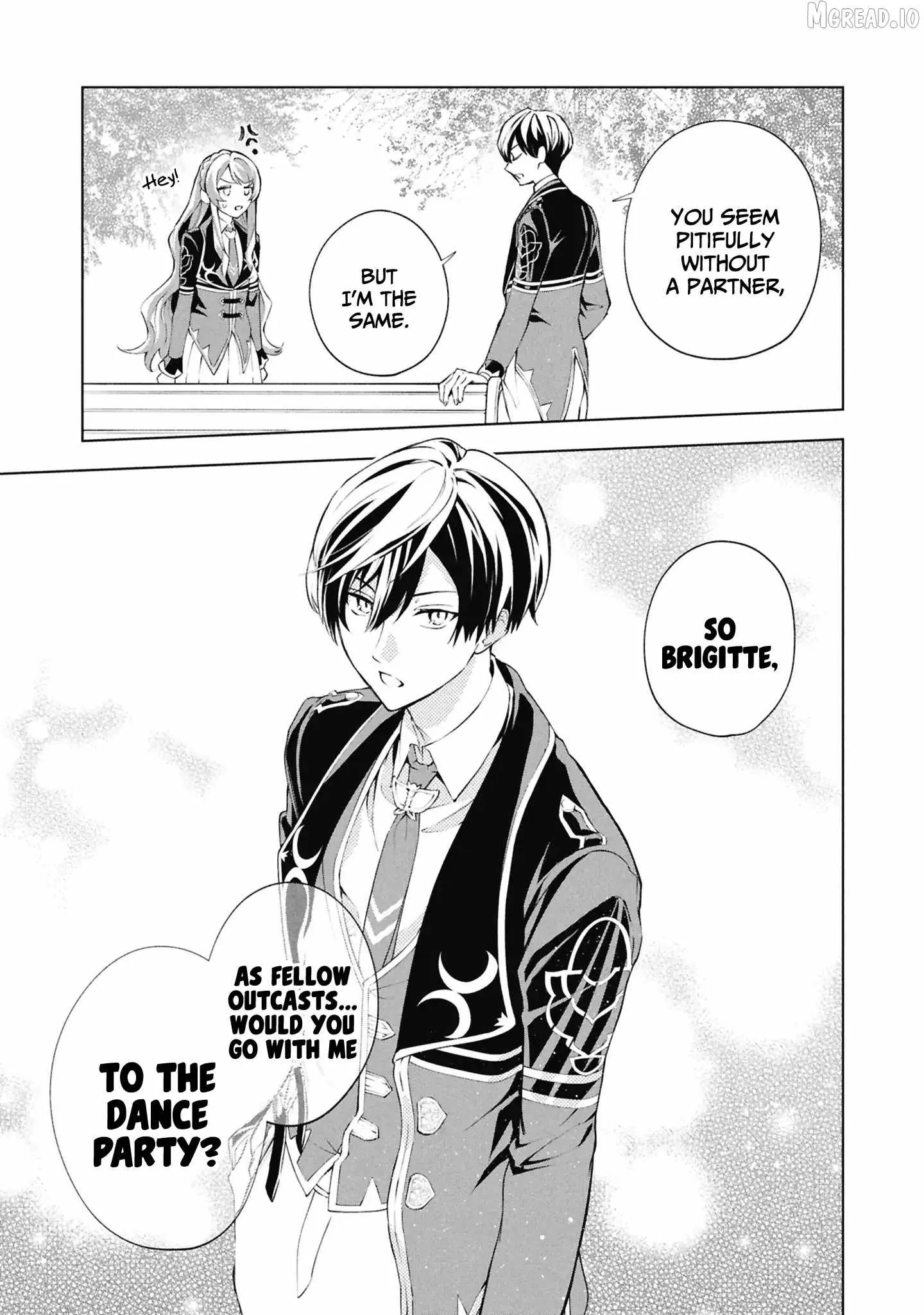If the villainess and the villain were to meet and fall in love ~It seems the shunned heroine who formed a contract with an unnamed spirit is fighting with the nobleman yet again Chapter 34 page 8