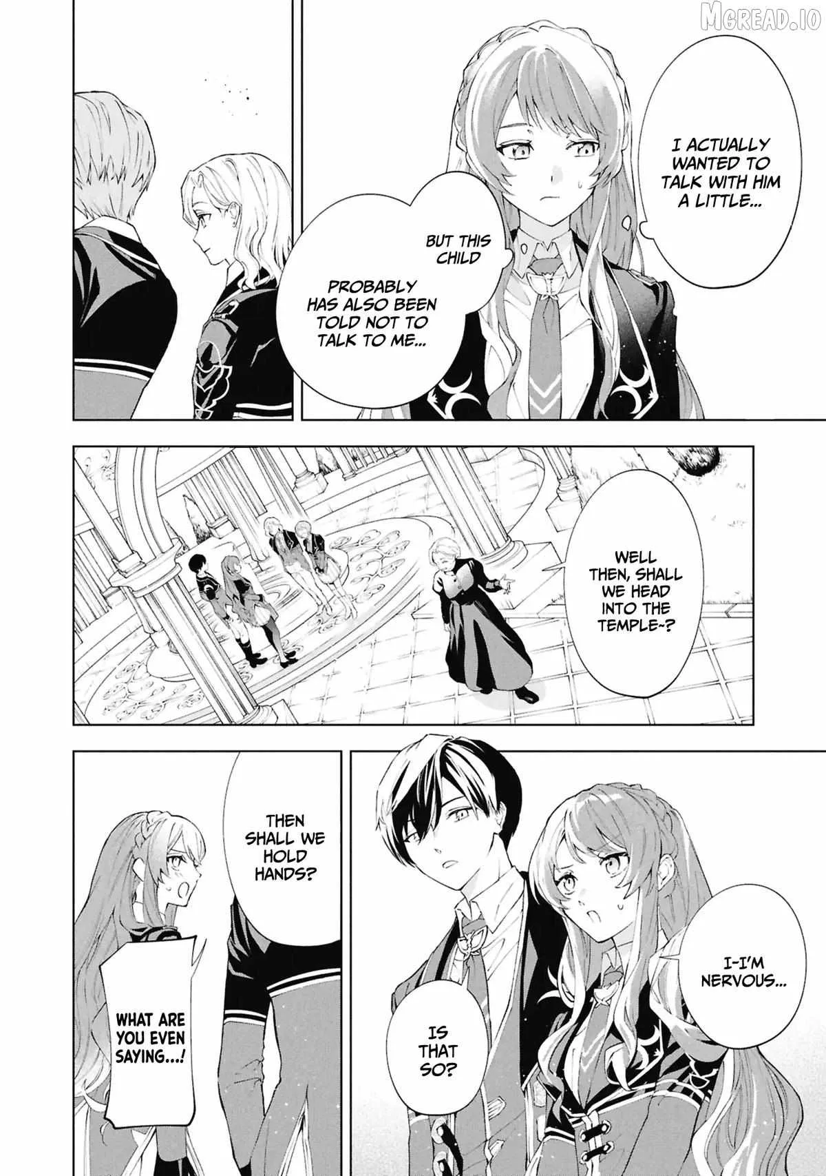 If the villainess and the villain were to meet and fall in love ~It seems the shunned heroine who formed a contract with an unnamed spirit is fighting with the nobleman yet again Chapter 35 page 7