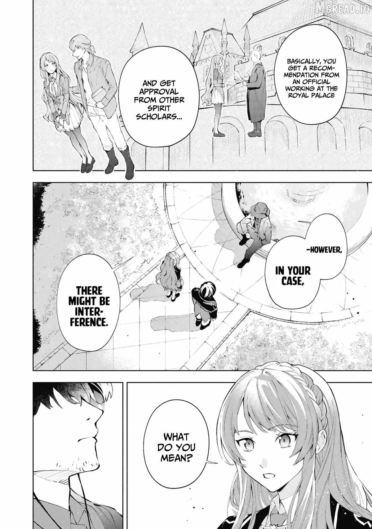 If the villainess and the villain were to meet and fall in love ~It seems the shunned heroine who formed a contract with an unnamed spirit is fighting with the nobleman yet again Chapter 35 page 29