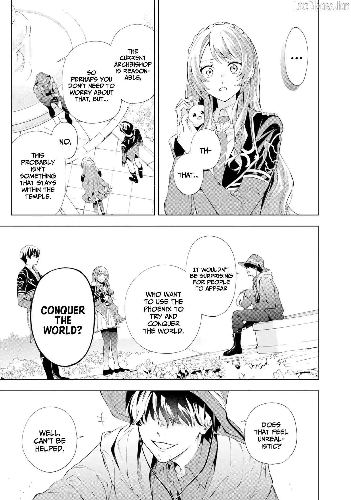 If the villainess and the villain were to meet and fall in love ~It seems the shunned heroine who formed a contract with an unnamed spirit is fighting with the nobleman yet again Chapter 36 page 4