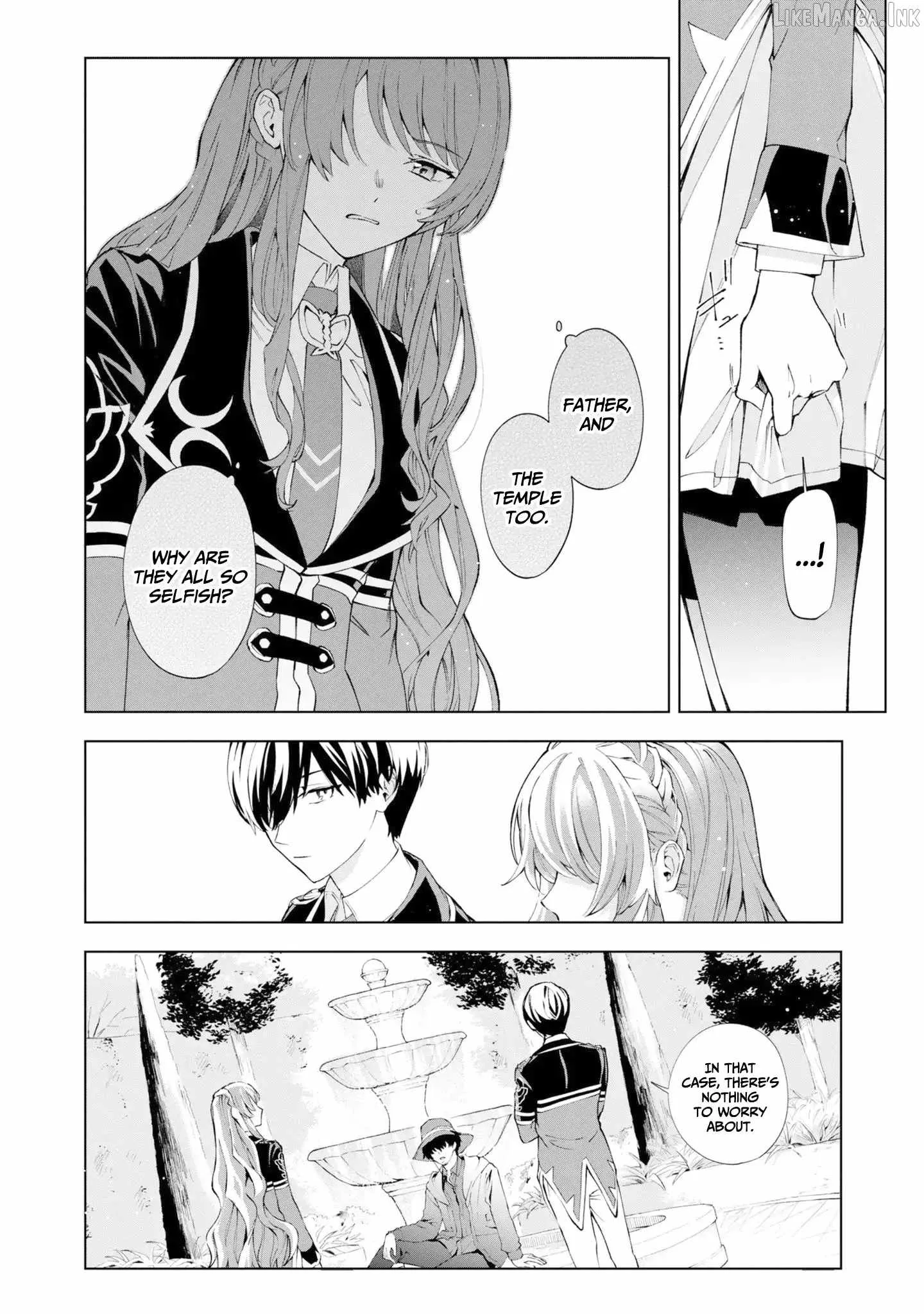 If the villainess and the villain were to meet and fall in love ~It seems the shunned heroine who formed a contract with an unnamed spirit is fighting with the nobleman yet again Chapter 36 page 7
